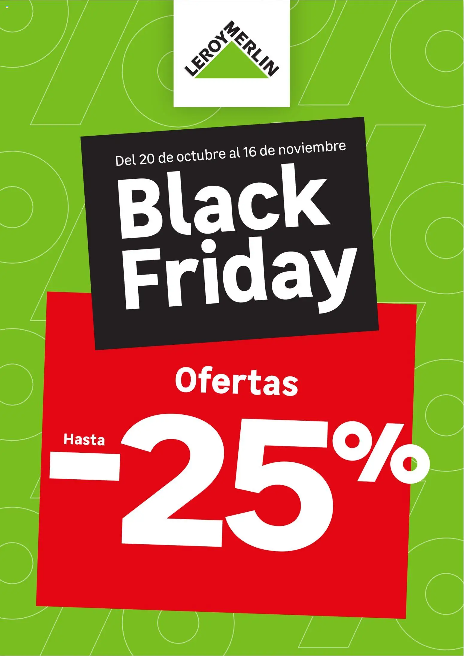 Leroy Merlin Black Friday │ válido desde el 20/10/2026 | Página: 1