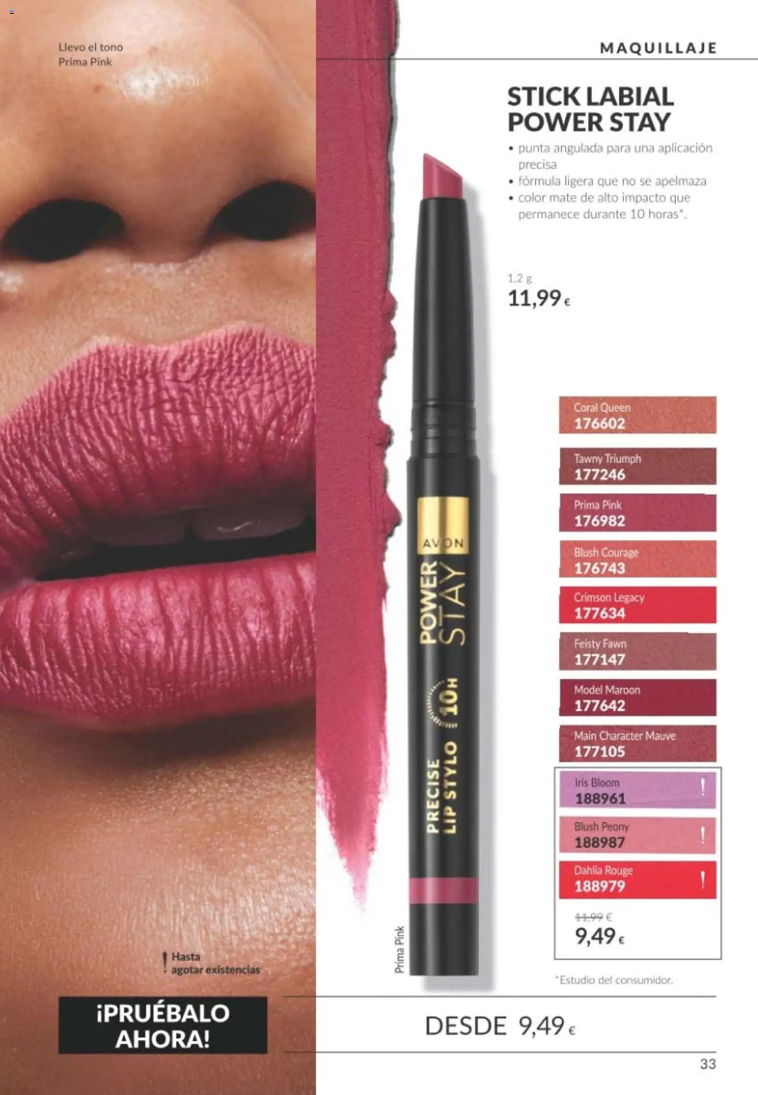 Catálogo AVON campaña 10 │ válido desde el 01/10/2026 | Página: 33