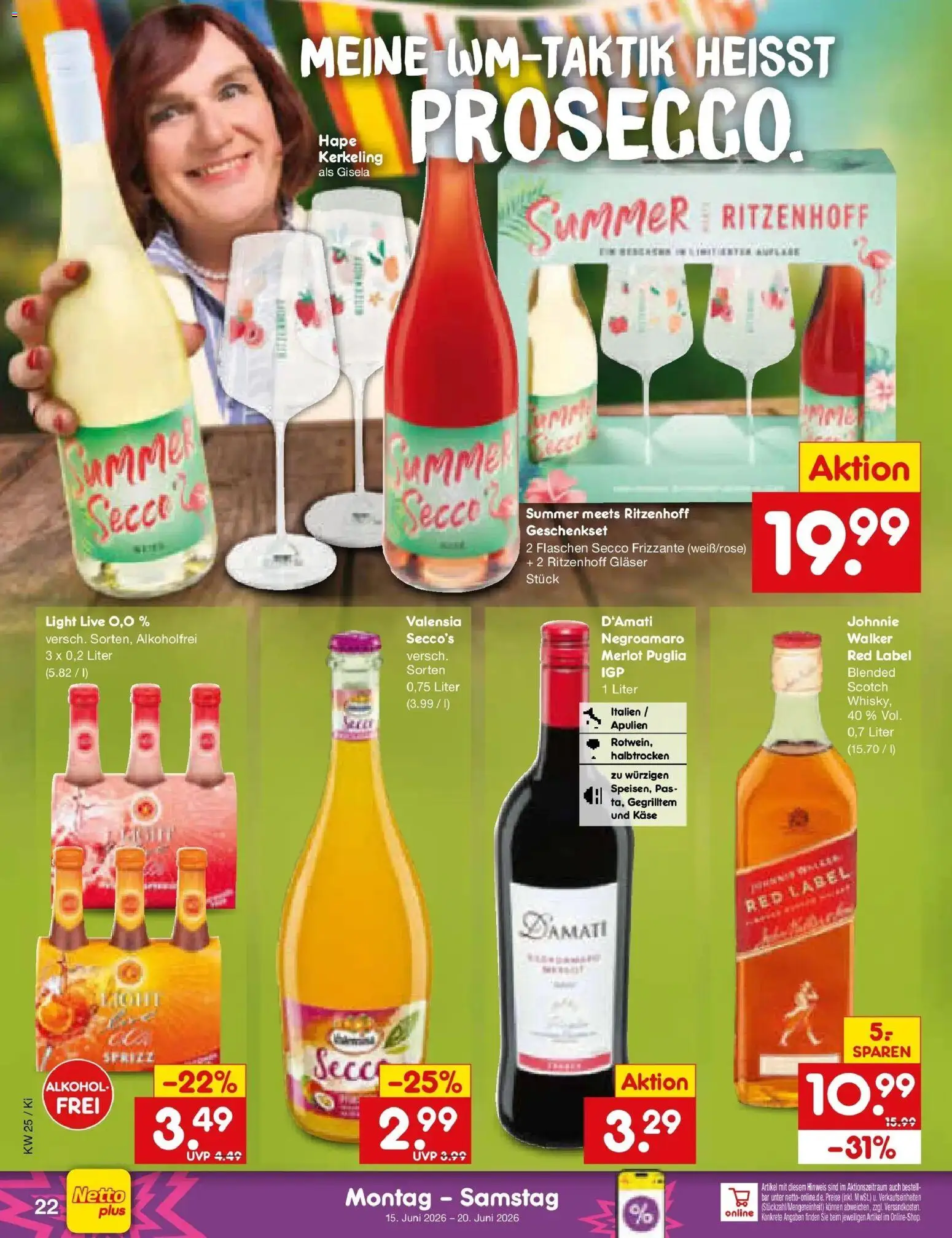 Netto Marken-Discount Prospekt Mistelbach – gültig ab 15.06.2026 | Seite: 30 | Produkte: Sprite, Käse, Merlot