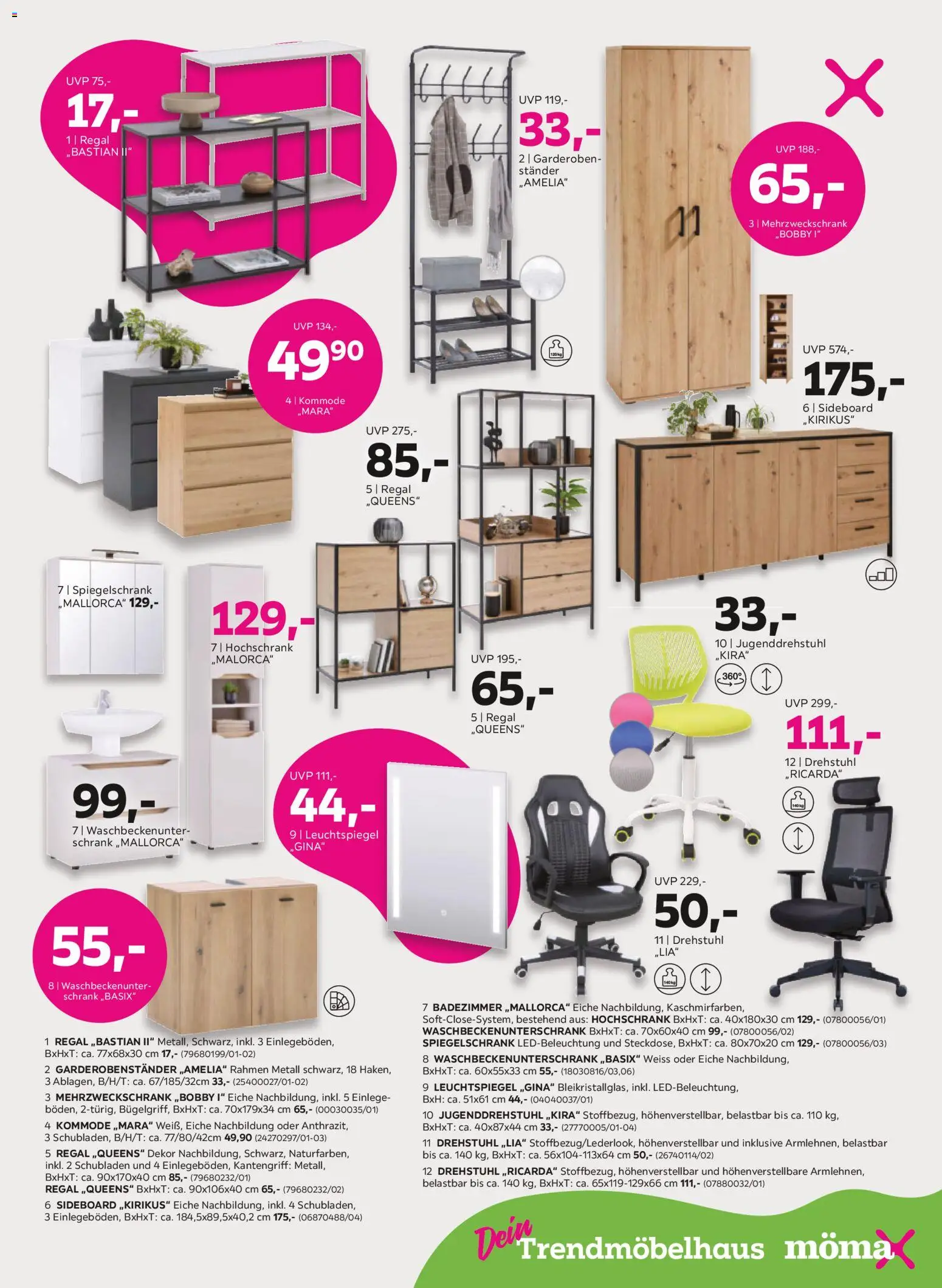 Mömax Prospekt – gültig ab 25.05.2026 | Seite: 13 | Produkte: Sideboard, Regal, Schrank, Hochschrank