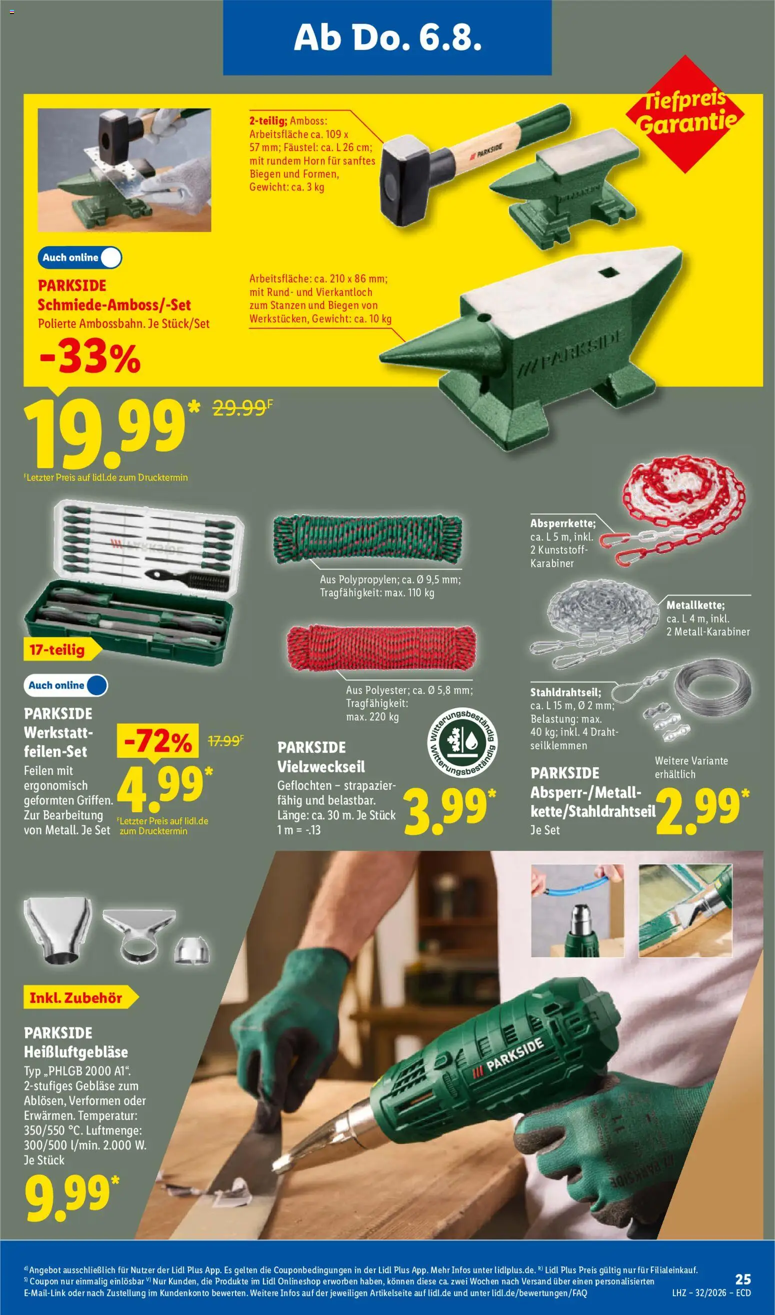 Lidl Německo leták od 03.08.2026 | Strana: 41 | Produkty: Parkside