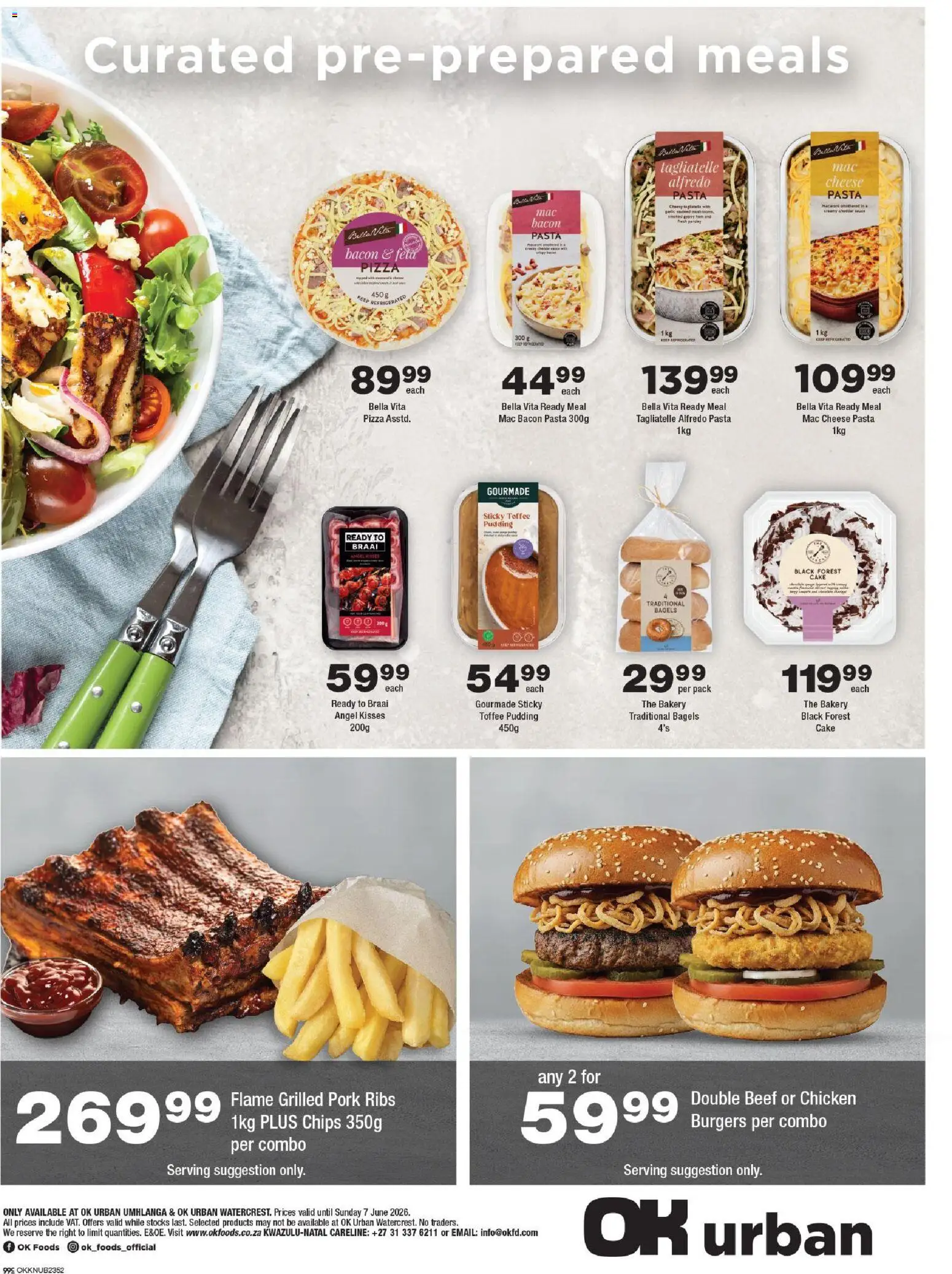 New OK Foods catalogue – valid from 25.05.2026 | Page: 4 | Products: Parsley, Pizza, Chicken, Beef