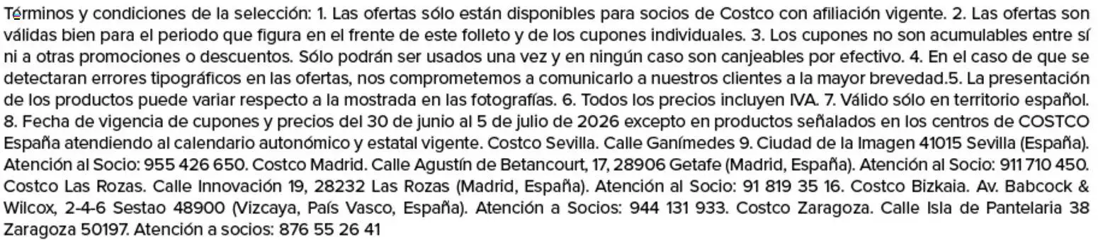 Costco catálogo │ válido desde el 30/06/2026 | Página: 8