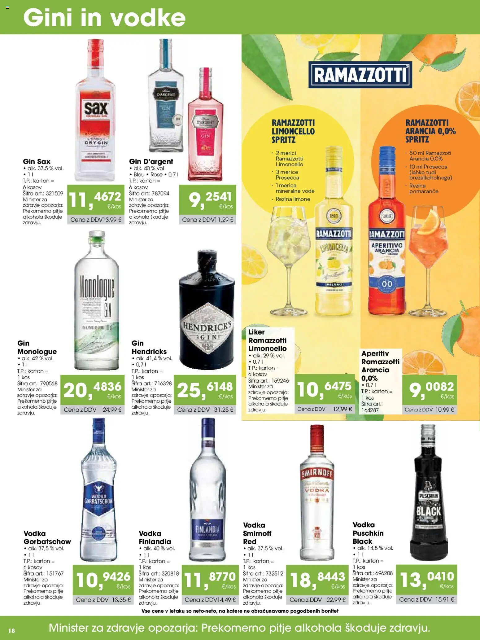 Novi Tuš katalog ponudbe – veljaven od 15.06.2026 | Stran: 18