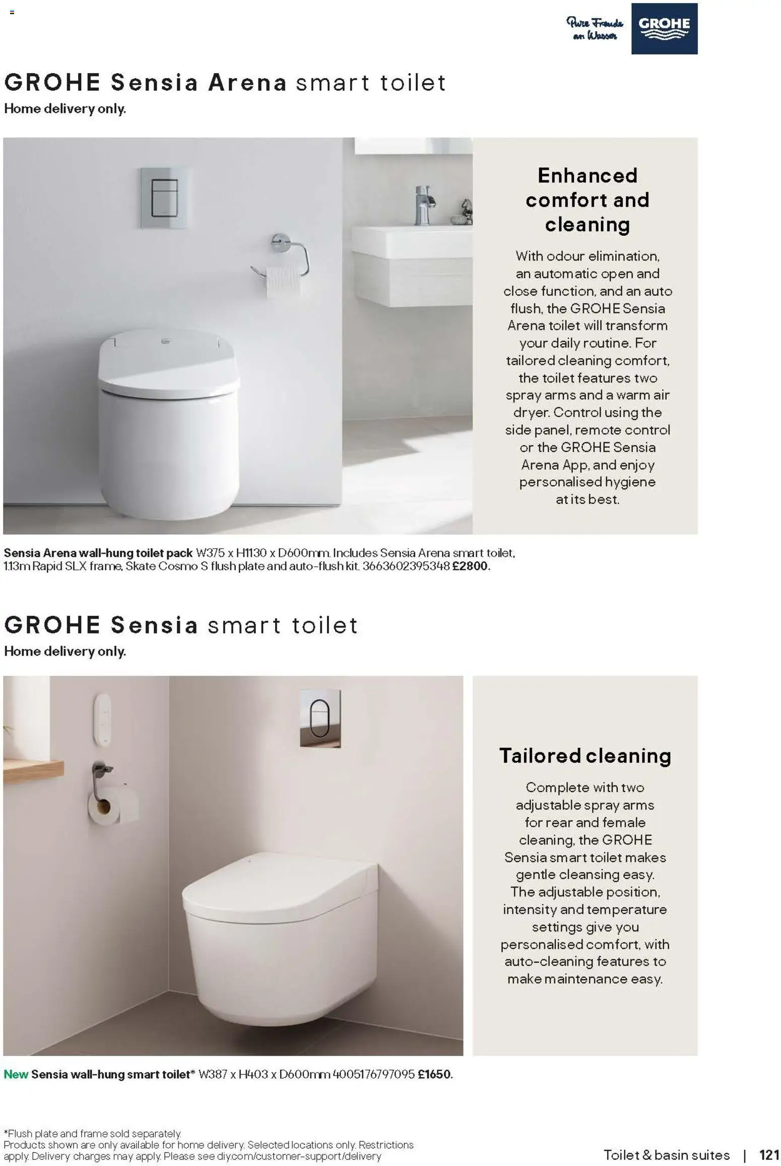 {H1} | Page: 121 | Products: Toilet