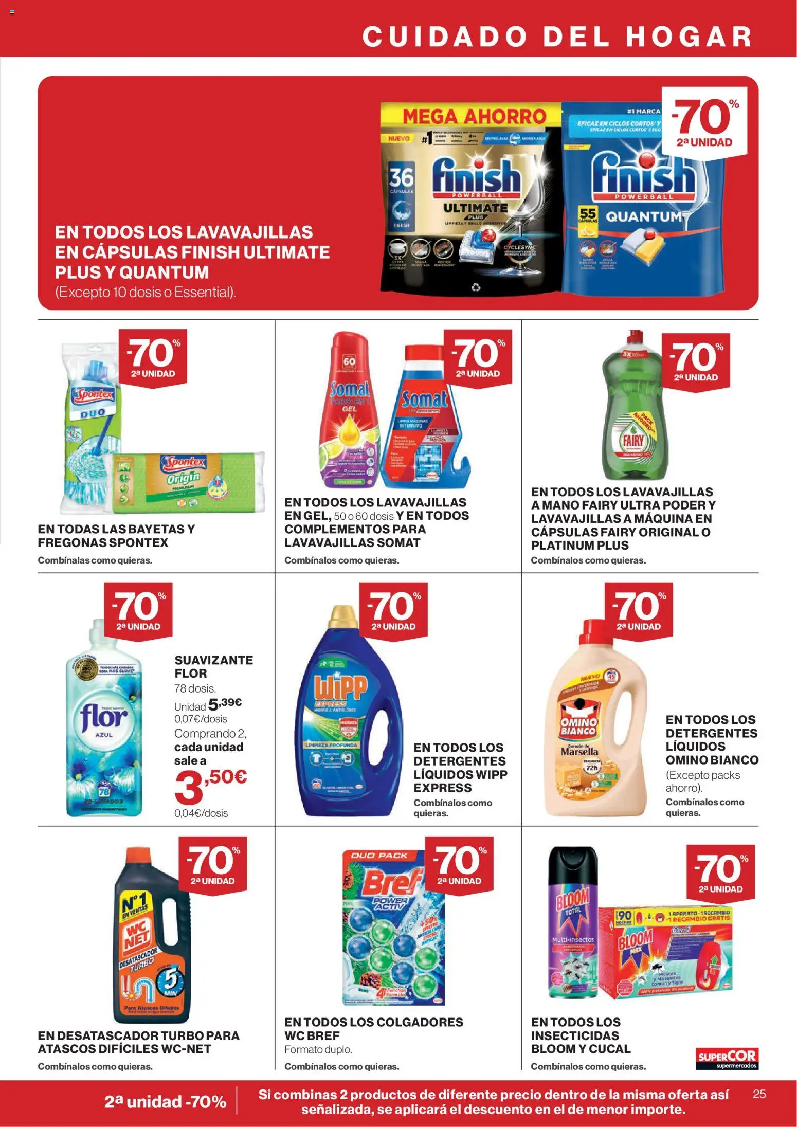 Supercor Canarias │ válido desde el 30/07/2026 | Página: 25 | Productos: Suavizante, Lavavajillas