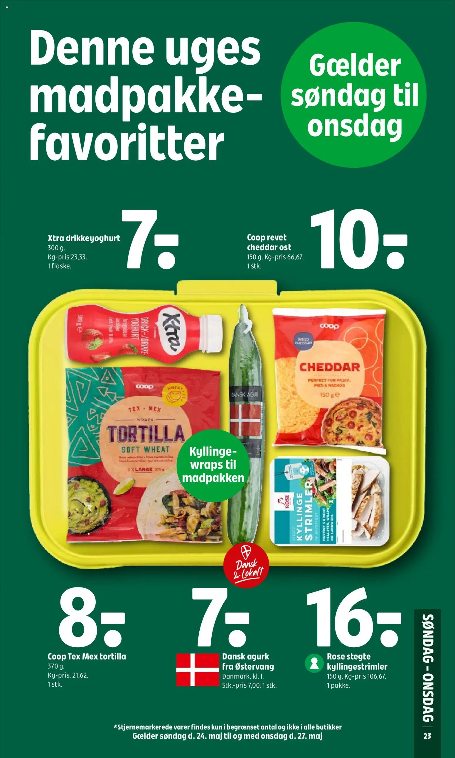 Coop 365 tilbudsavis – gyldig fra 21.05.2026 | Side: 28 | Produkter: Ost, Yoghurt, Cheddar, Drikkeyoghurt