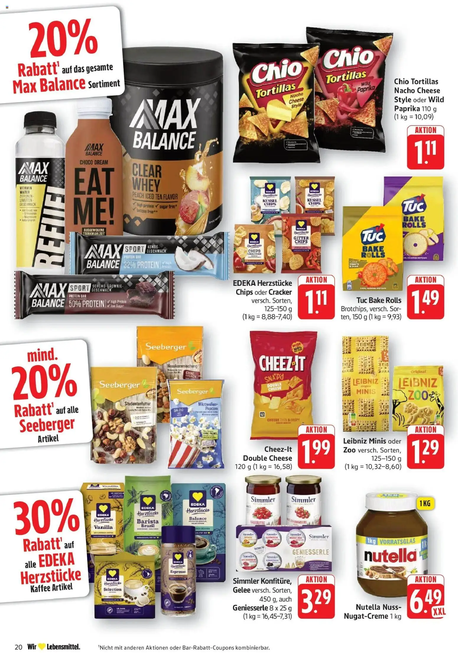 Edeka prospekt Geislingen	 – gültig ab 27.04.2026 | Seite: 22 | Produkte: Limetten, Kaffee, Paprika, Chips