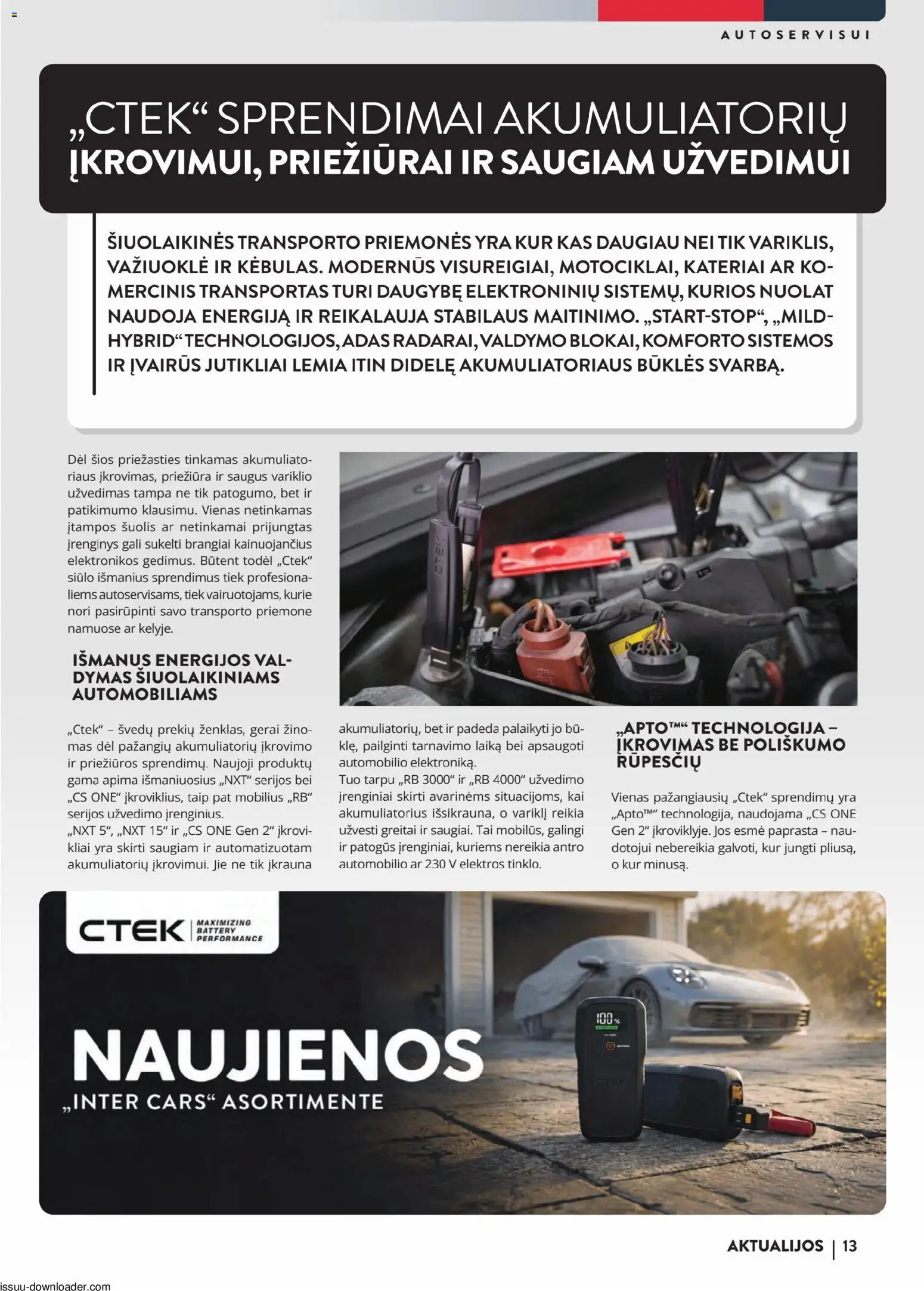 Inter Cars akcijos nuo 2026.09.15 | Puslapis: 15 | Prekių: Akumuliatorius
