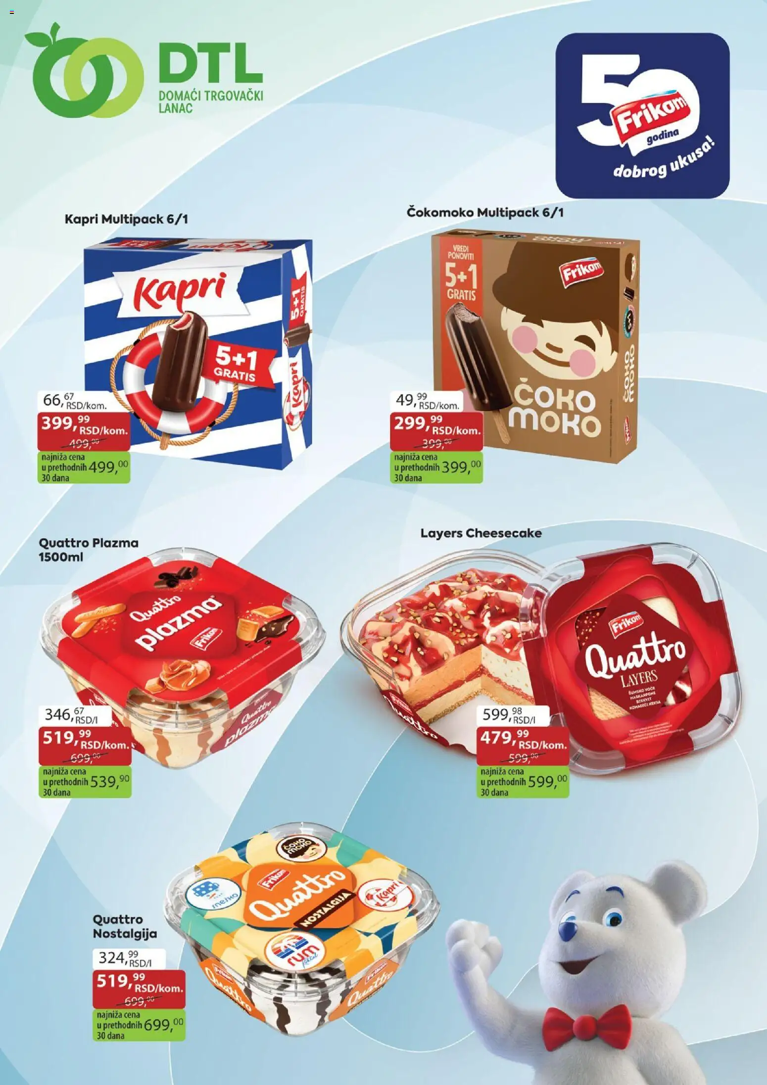 Zlatan Trag katalog - važi od 03.06.2026 | Strana: 3 | Proizvode: Plazma, Cheesecake