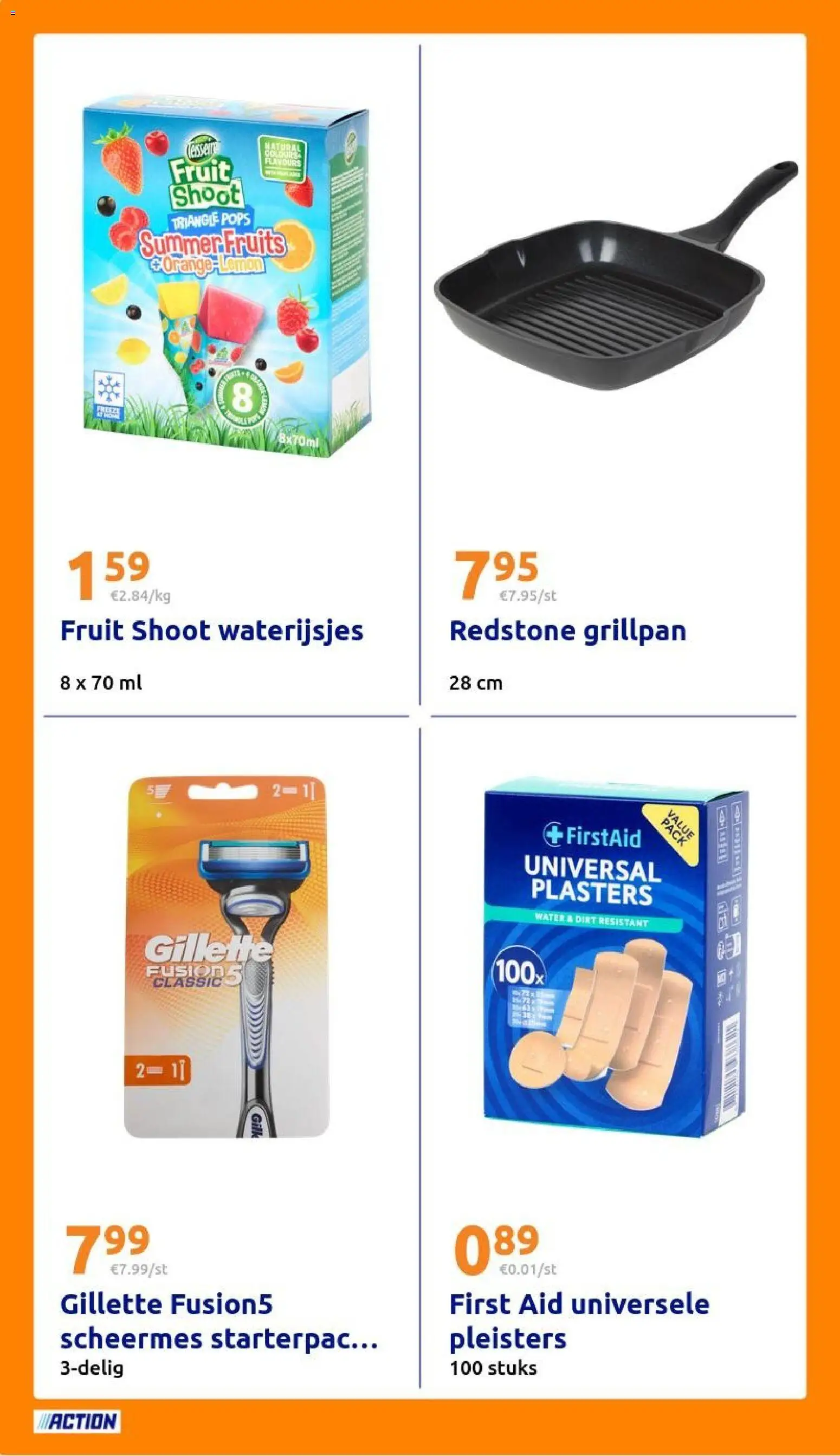 {H1} | Pagina: 32 | Producten: Scheermes, Water, Fruit