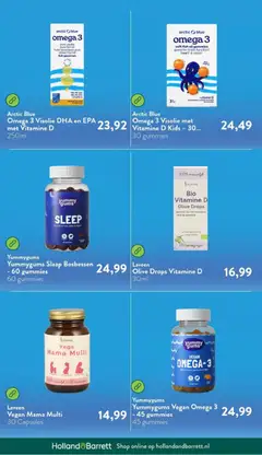 Holland & Barrett folder - Voorbeeld van een folder van Holland & Barrett, geldig van 07-09-2026 | Pagina: 8 | Producten: Omega, Omega 3, Visolie, Vitamine D