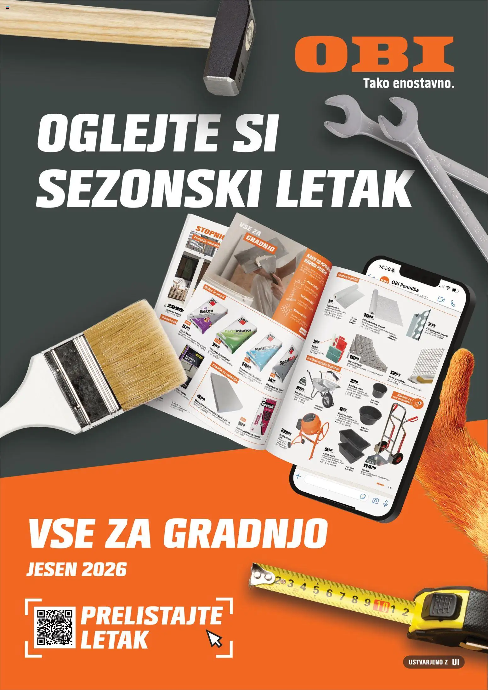 Novi OBI katalog ponudbe – veljaven od 01.10.2026 | Stran: 8 | Izdelki: Beton