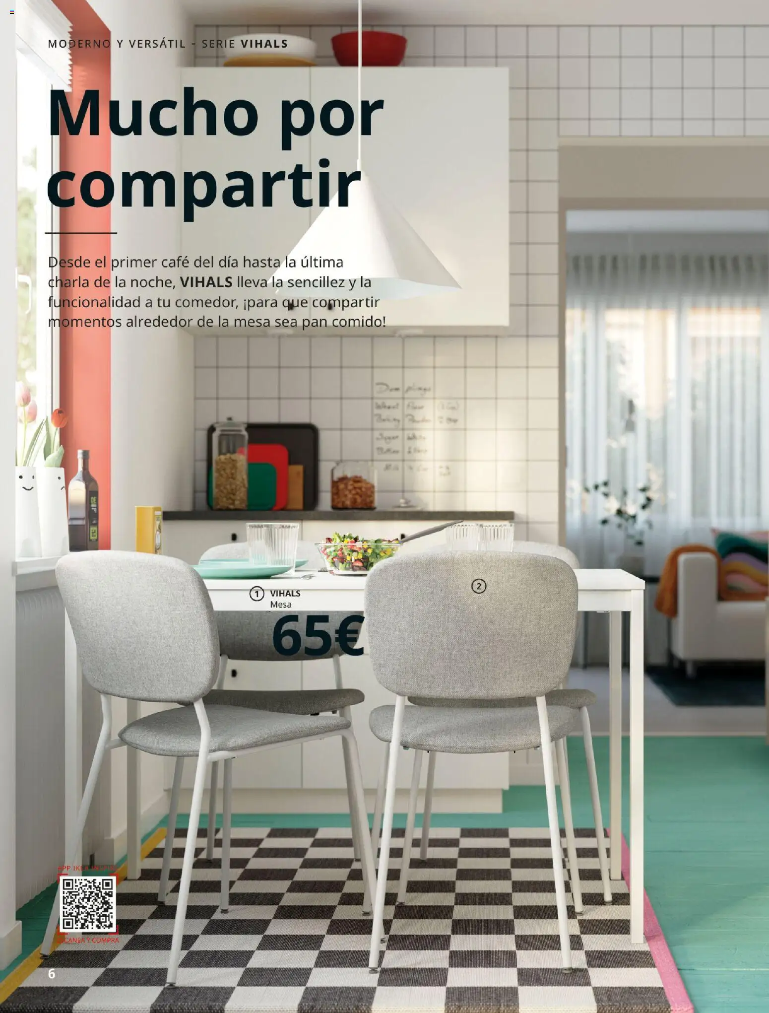 IKEA - Comedores │ válido desde el 01/09/2026 | Página: 6 | Productos: Pan, Café, Mesa