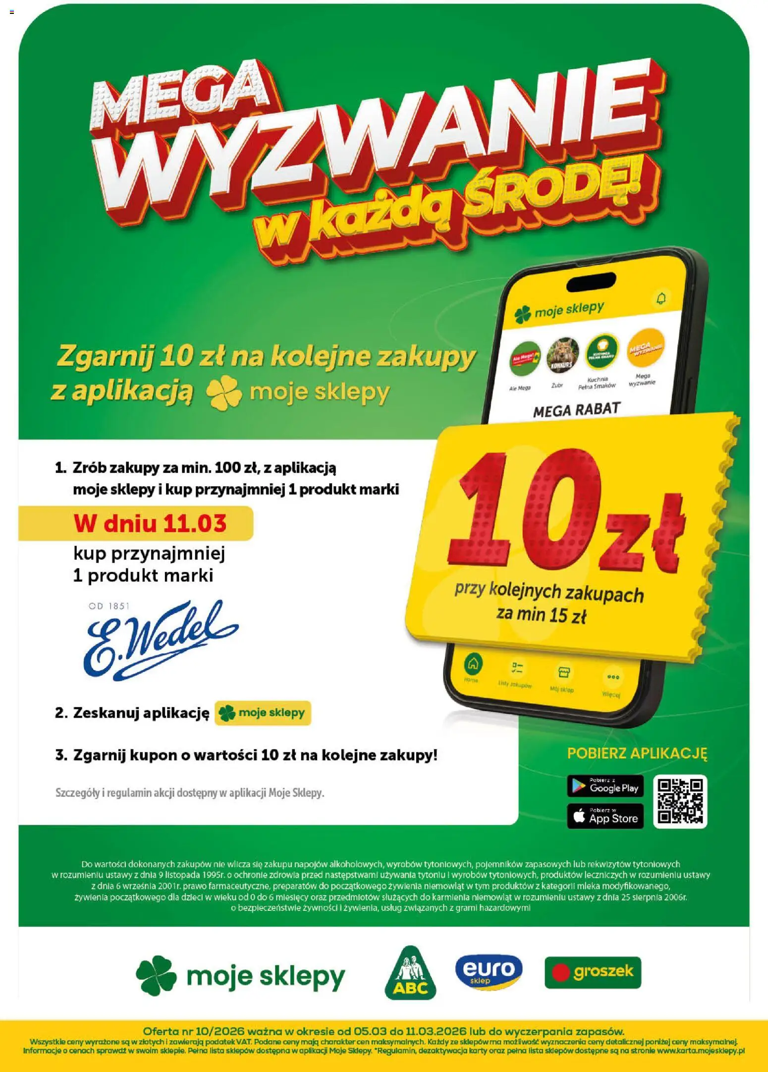 Groszek gazetka - Minimarket od 05.03.2026 | Strona: 14 | Produkty: Groszek, Mleka