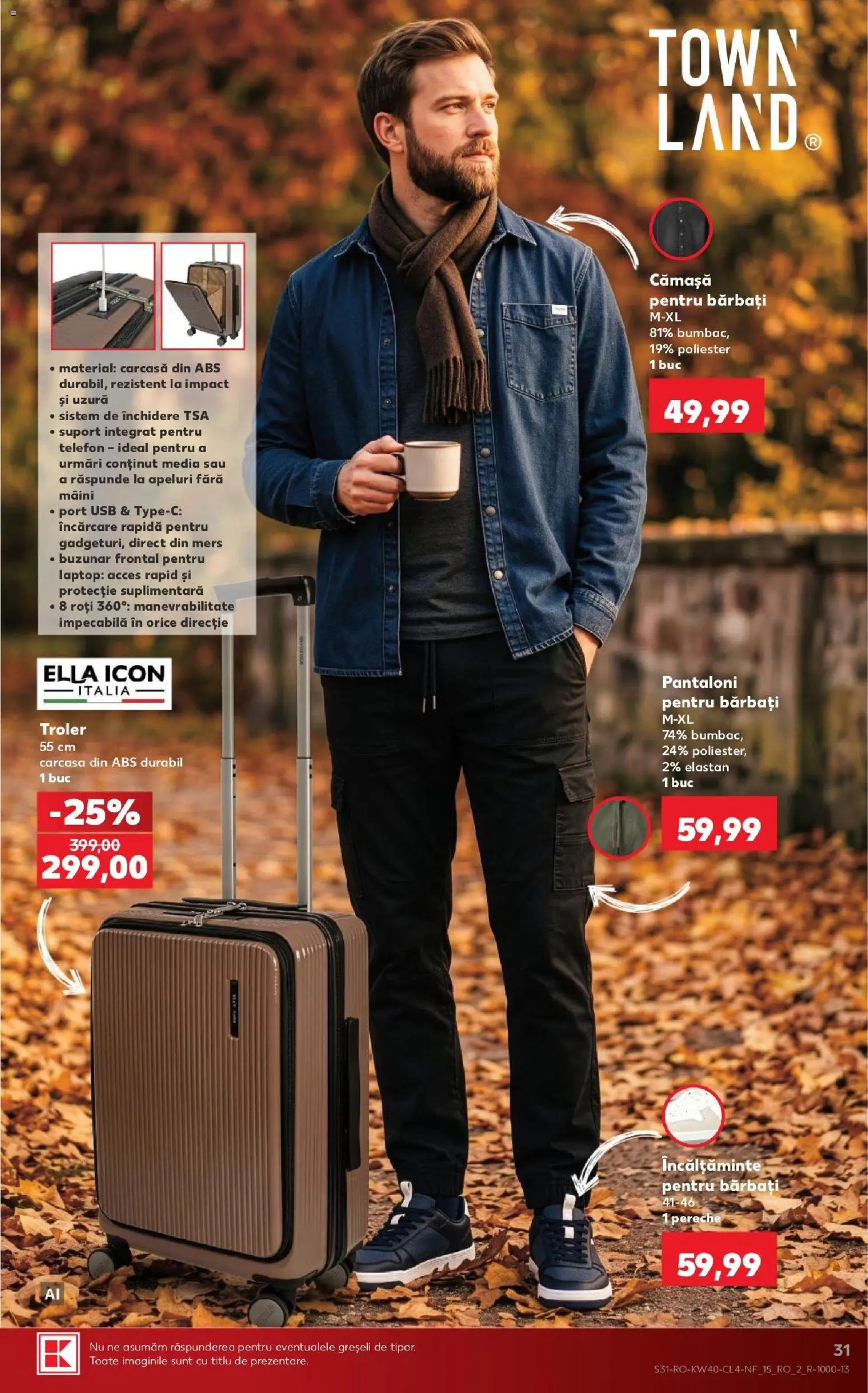 Kaufland RO akciós ujság - amely érvényes a következő dátumtól: 2026.09.30. | Oldal: 31 | Termékek: Telefon, Laptop, USB