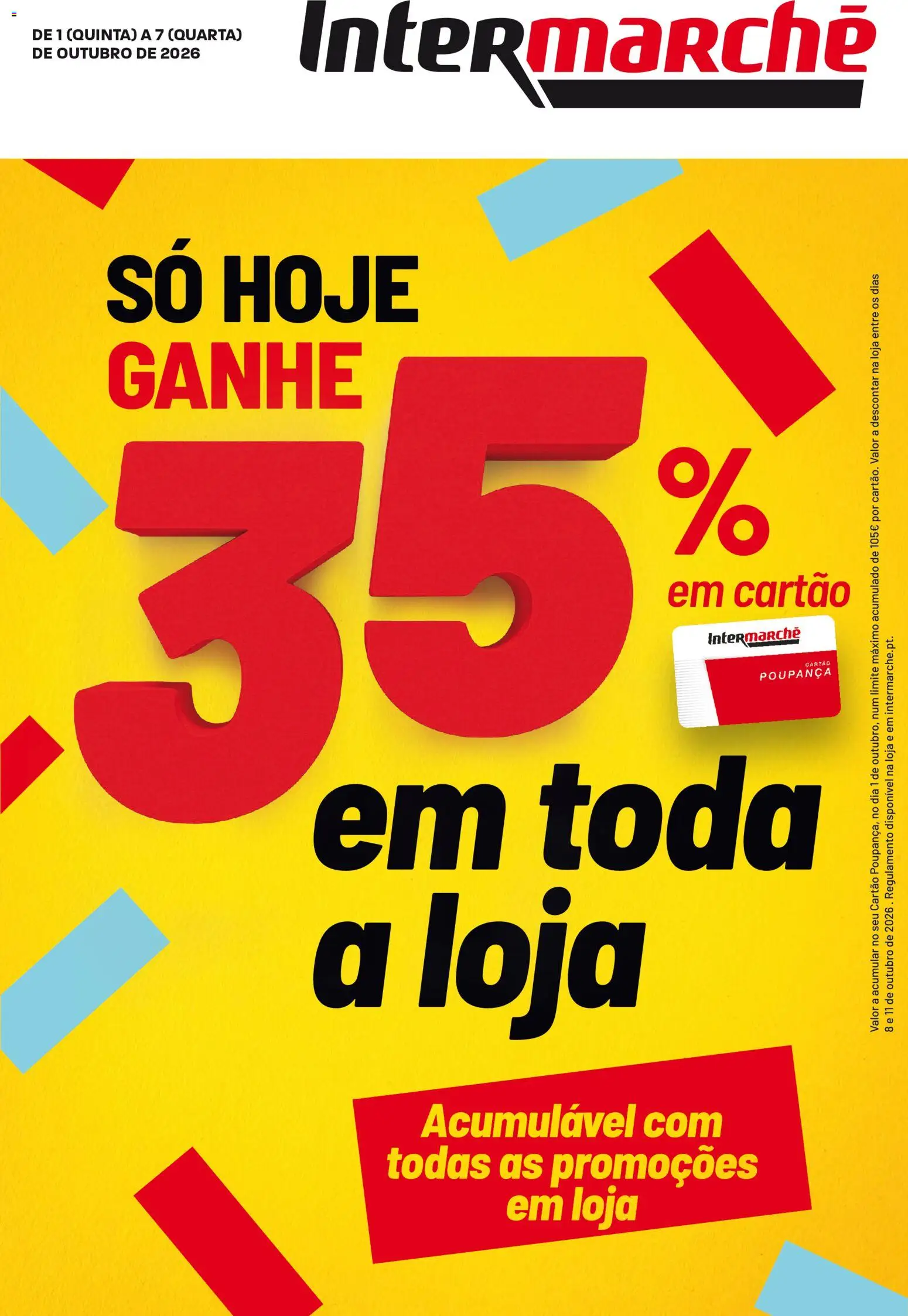 Intermarché folheto Mini │ válido de 01/10/2026 | Página: 1