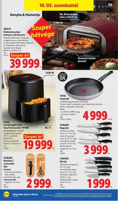 TEFAL Serpenyő, TITANIUM tapadásmentes bevonattal Thermo-Signal® az optimális sütési hőmérséklet jelzésére Kiváló és egyenletes hőelosztás - amely érvényes a következő dátumtól: 2026.10.01. | Oldal: 54