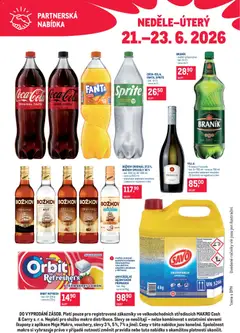 Náhled letáku Makro leták - Partnerská nabídka od 21.06.2026