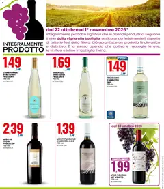 Anteprima del volantino VINO NOVELLO IGT VENETO, VINO NOVELLO IGT VENETO 750 ml valido a partire dal 22/10/2026 | Pagina: 10 | Prodotti: Vino