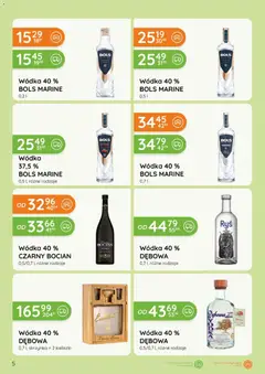 Pogląd oferty "Eurocash gazetka - Katalog Alkoholowy" - ważna od 01.06.2026 | Strona: 5 | Produkty: Wódka Czarny bocian, Wódka