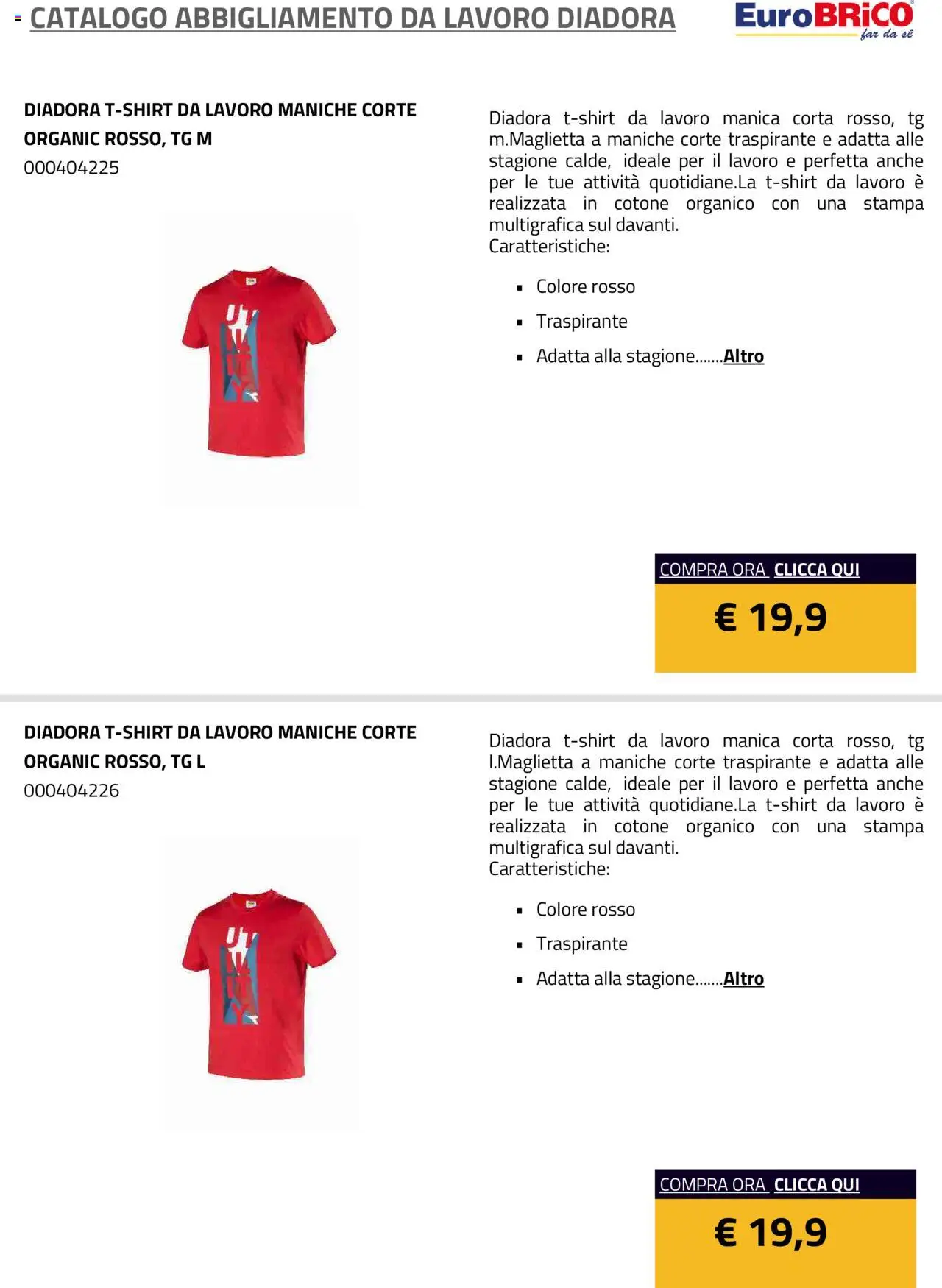 Volantino Eurobrico del 23.07.2025 | Pagina: 62 | Prodotti: Stampa