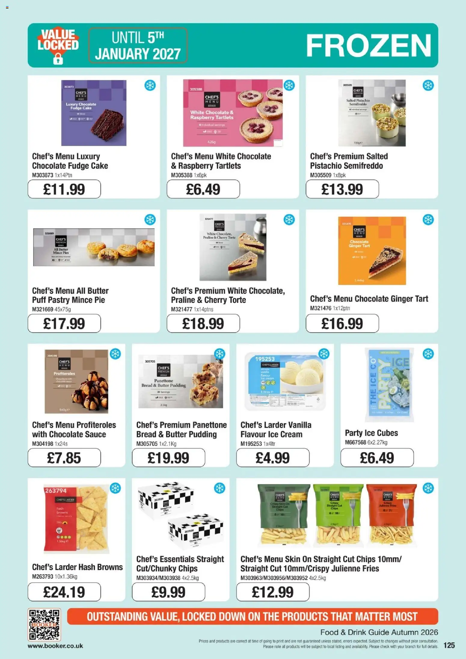 {H1} | Page: 125 | Products: Bread, Chocolate, White chocolate, Ginger