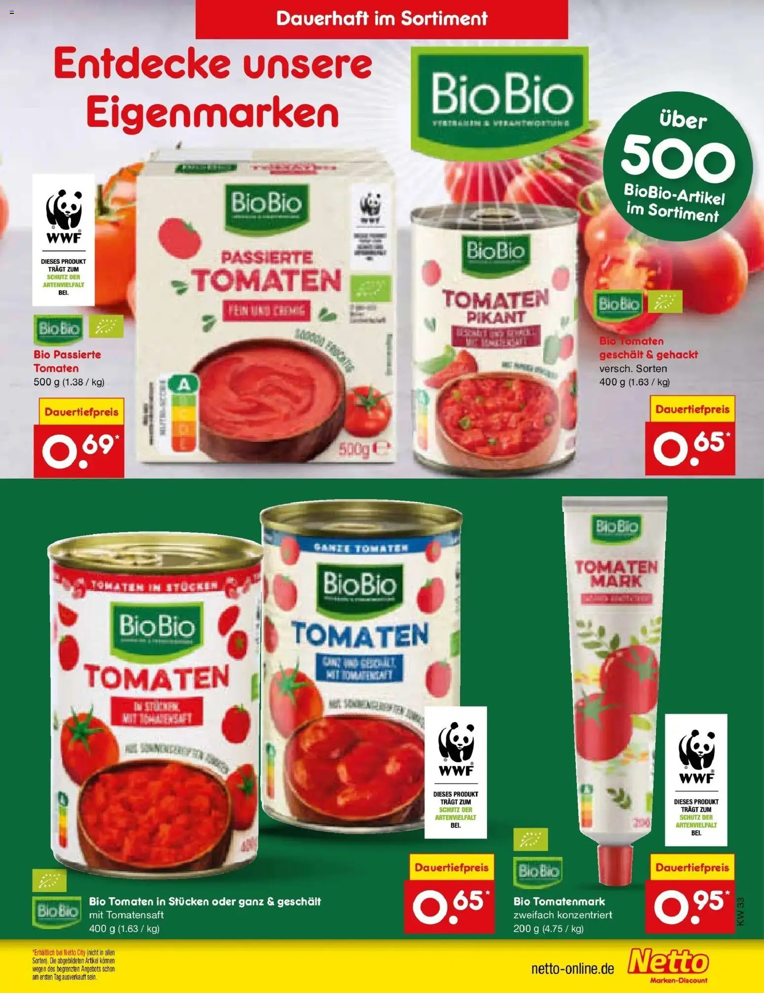 Netto Marken-Discount Prospekt Pirna (ab 10.08.2026) » Angebote | Seite: 53 | Produkte: Tomaten