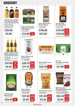 Preview of Booker Wholesale - NP6 Foodservice Specials valid from 22/07/2026 | Page: 6