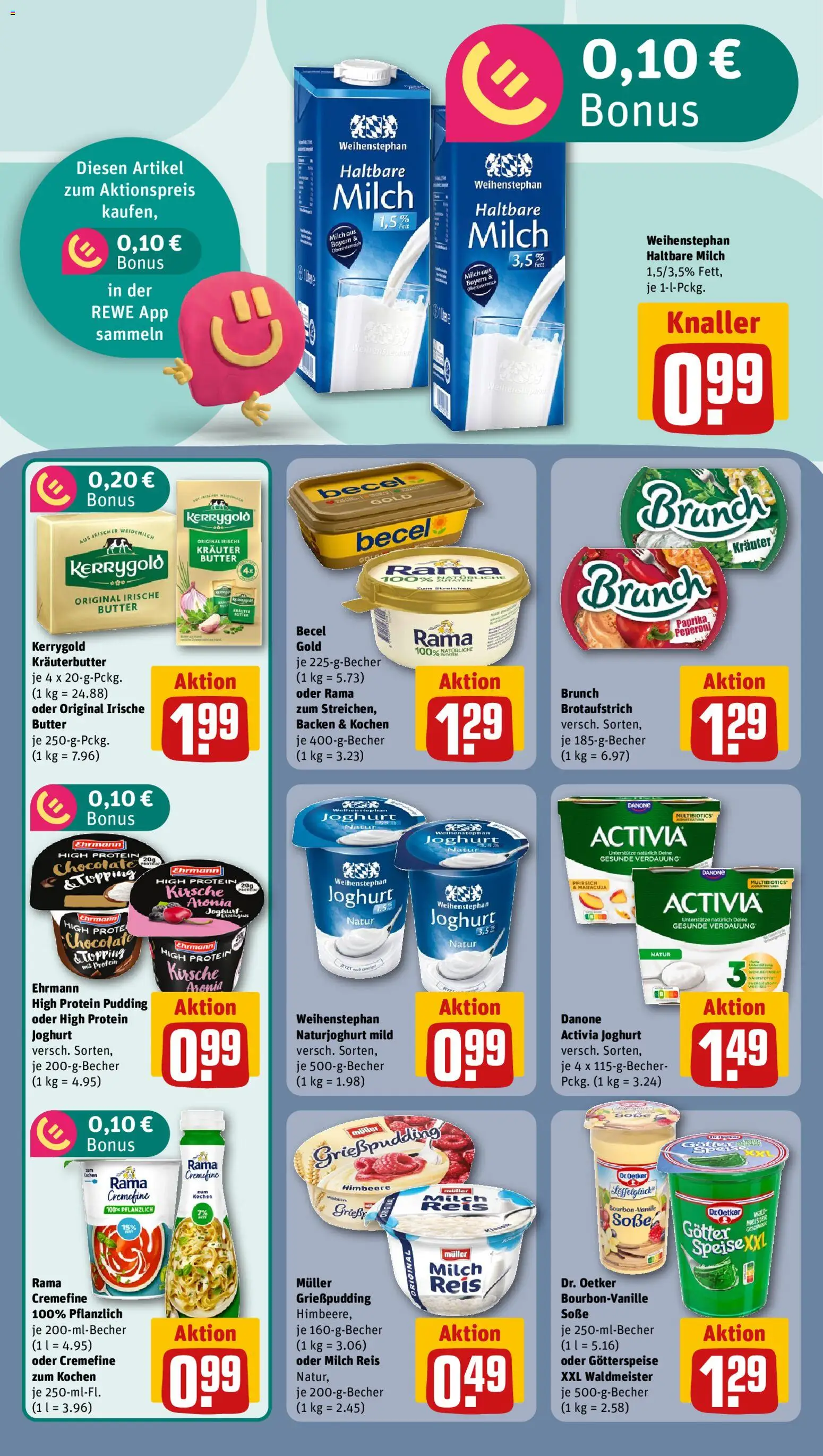 Rewe ihr Kaufpark Prospekt – gültig ab 20.07.2026 | Seite: 11 | Produkte: Activia, Danone activia, Milch, Rama cremefine