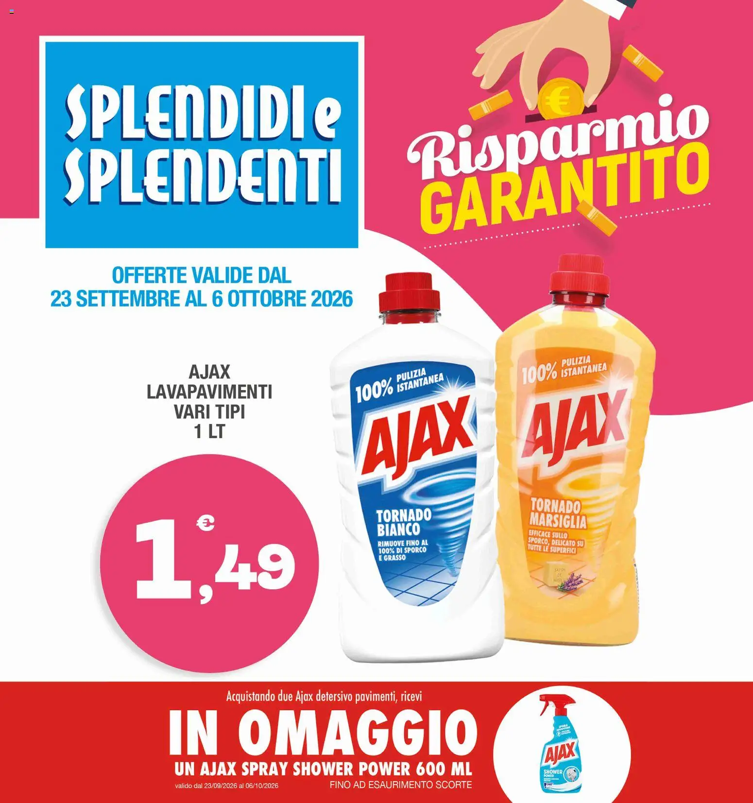 Volantino Splendidi e Splendenti del 23/09/2026 | Pagina: 1