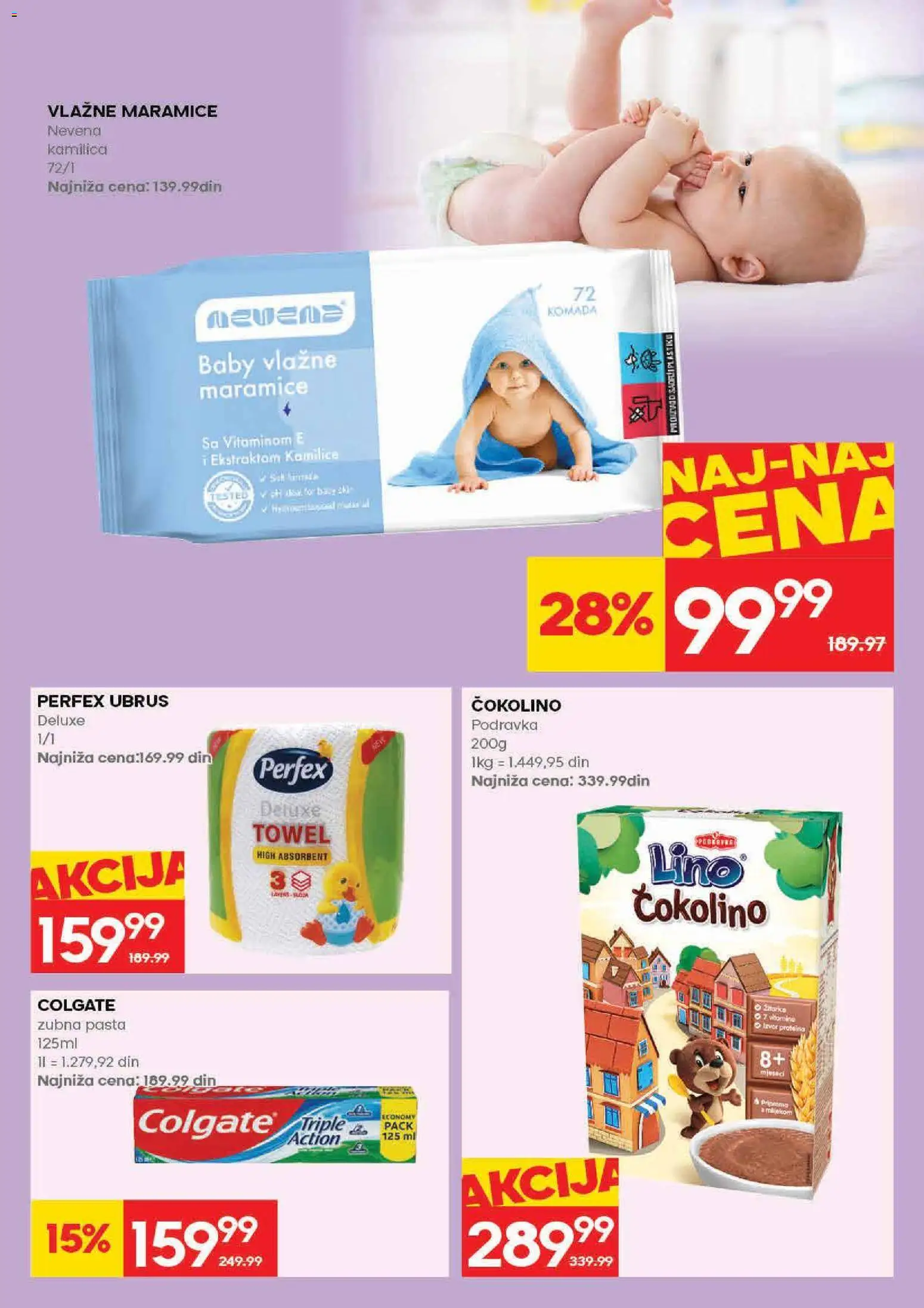 Mercator katalog - važi od 02.07.2026 | Strana: 29 | Proizvode: Colgate, Ubrus, Podravka, Vlažne maramice