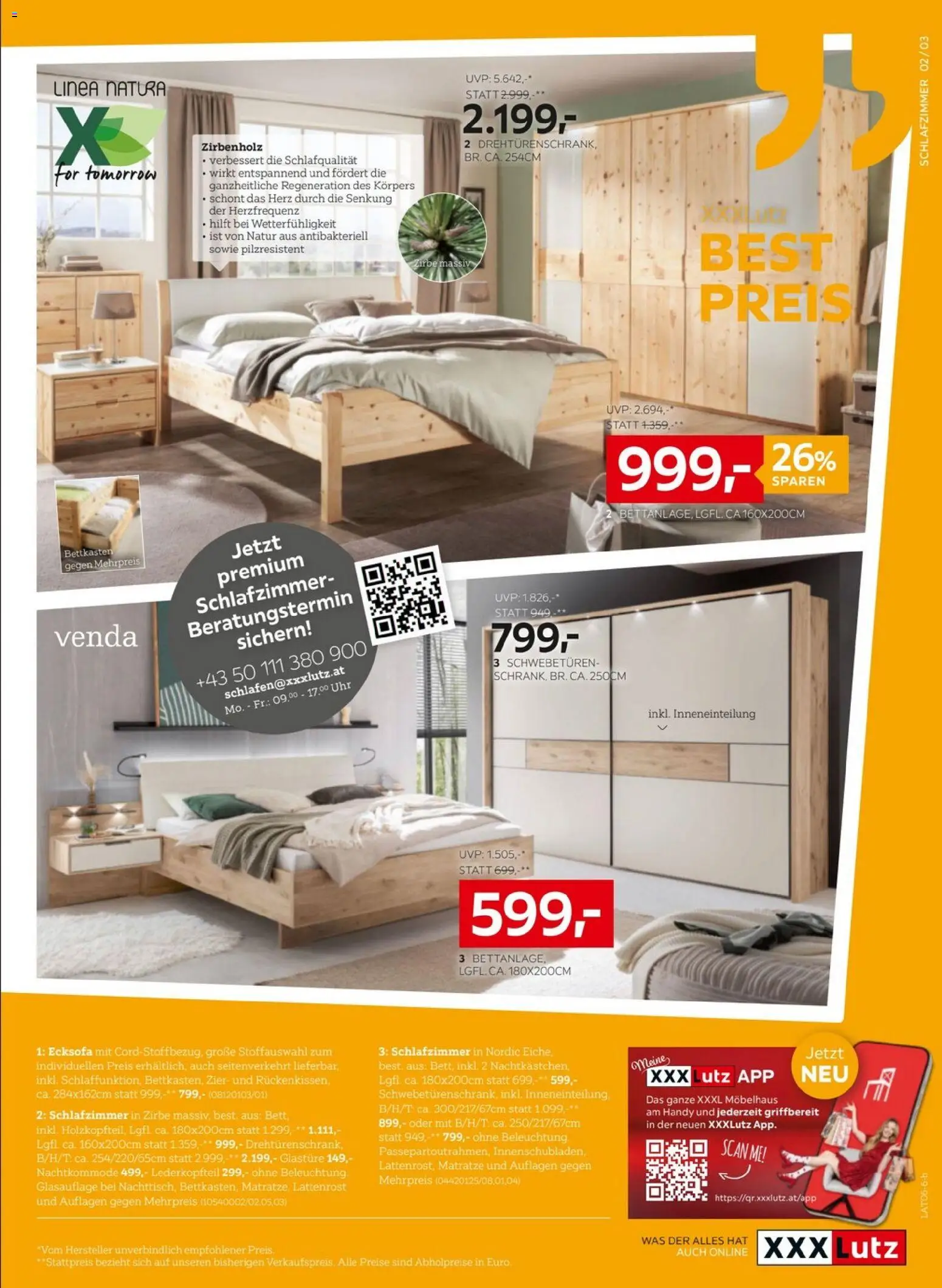 XXXLutz Prospekt aktuell gültig ab 09.06.2026 | Seite: 3 | Produkte: Uhr, Matratze, Lattenrost