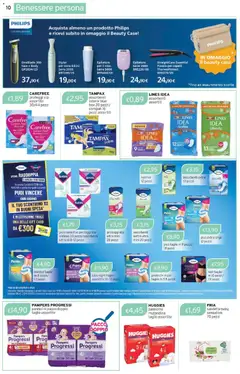 Anteprima del volantino Sirene Blu volantino valido a partire dal 05.05.2026 | Pagina: 10 | Prodotti: Pile, Slip, Bikini, Pampers