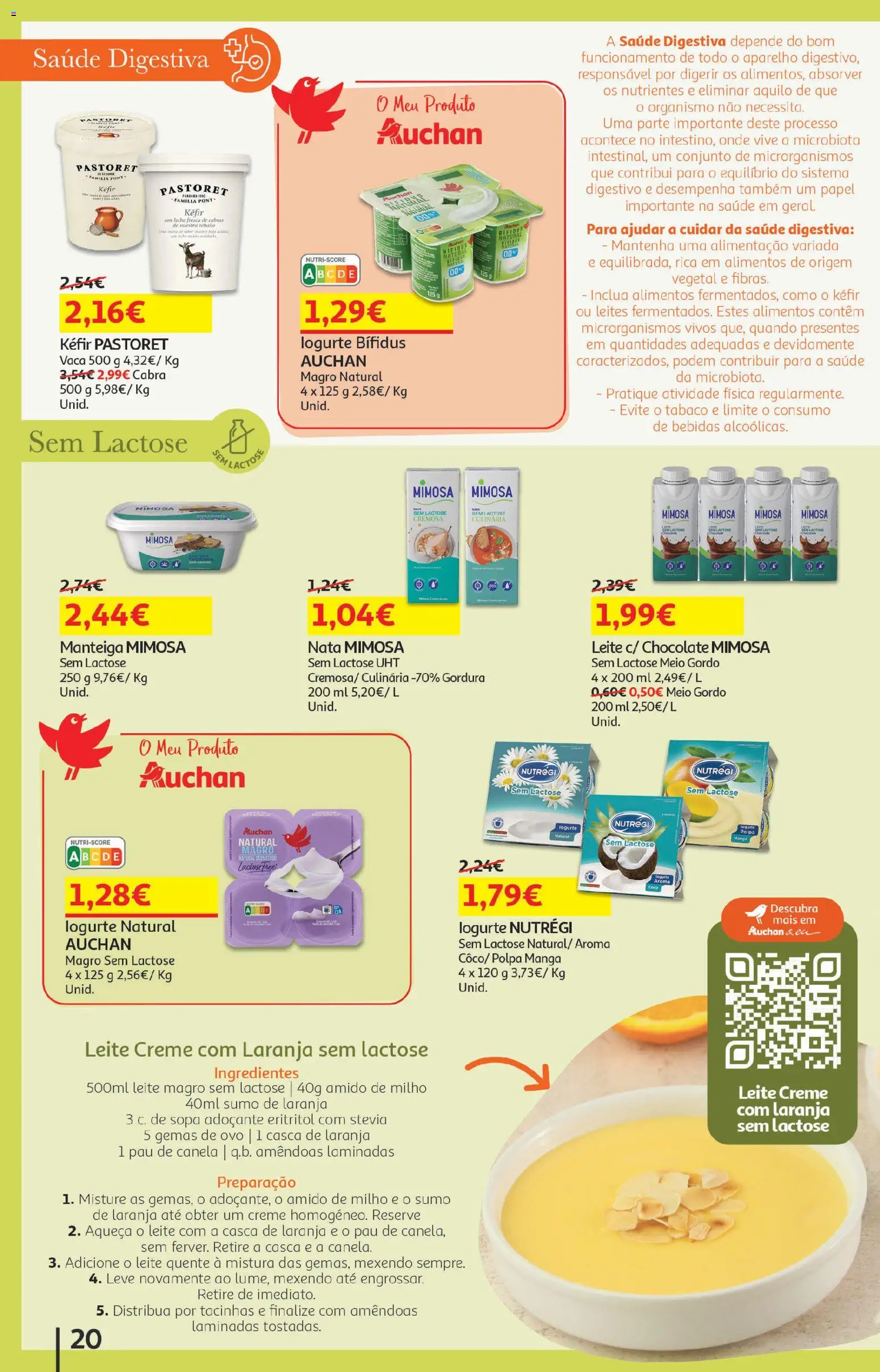 Auchan - Festa de Verão │ válido de 05/08/2026 | Página: 20 | Produtos: Canela, Sumo, Pá, Milho
