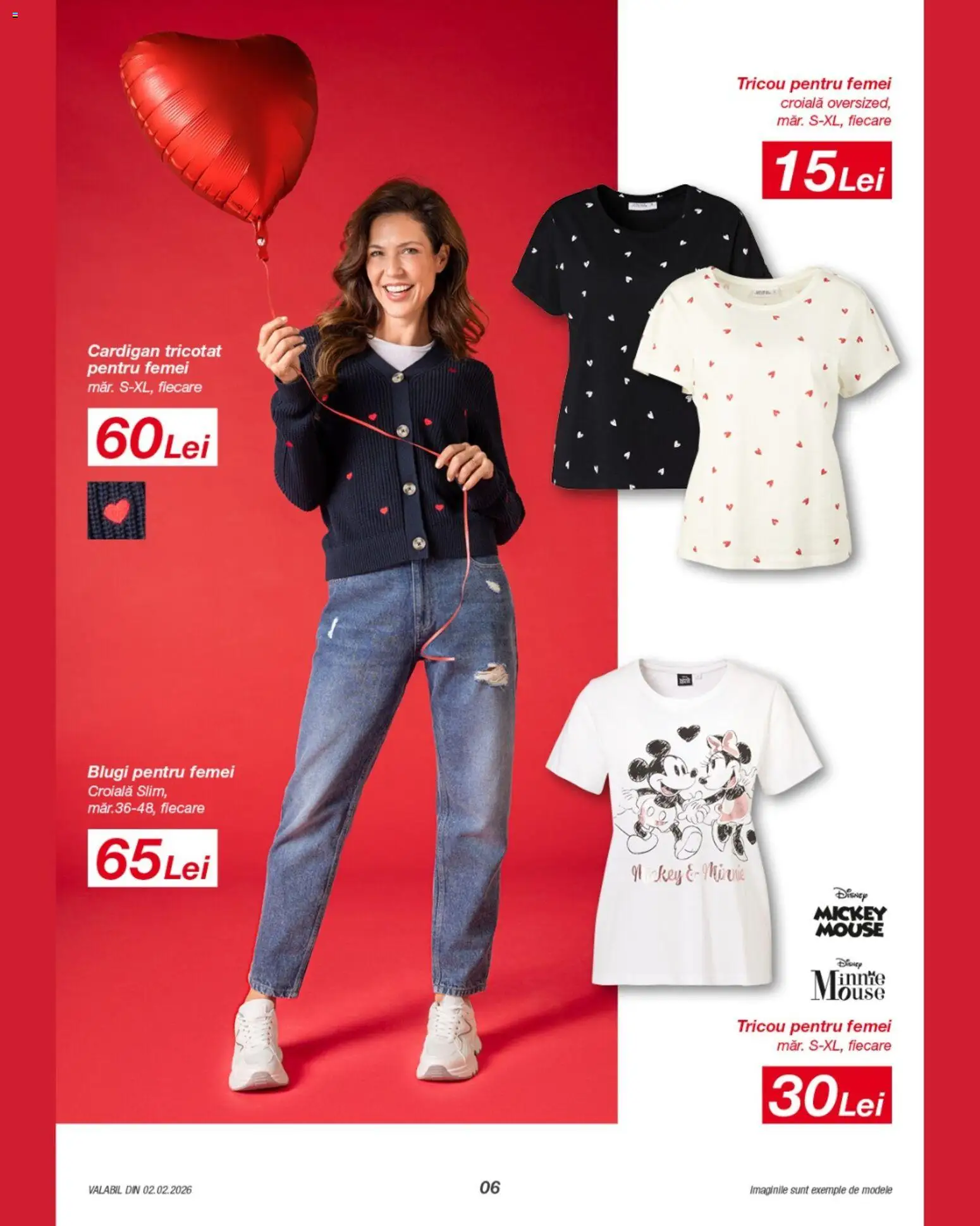 Noul catalog Kik – valabil de la 02.02.2026 | Pagină: 6 | Produse: Blugi, Mouse, Disney, Tricou