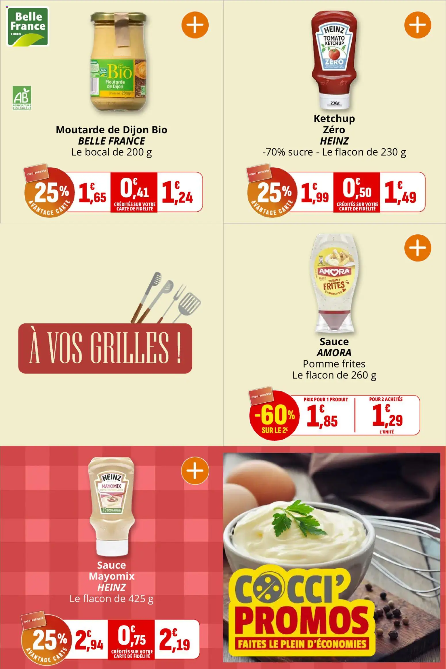 {H1} | Page: 14 | Produits: Pomme, Frites, Moutarde, Pommes