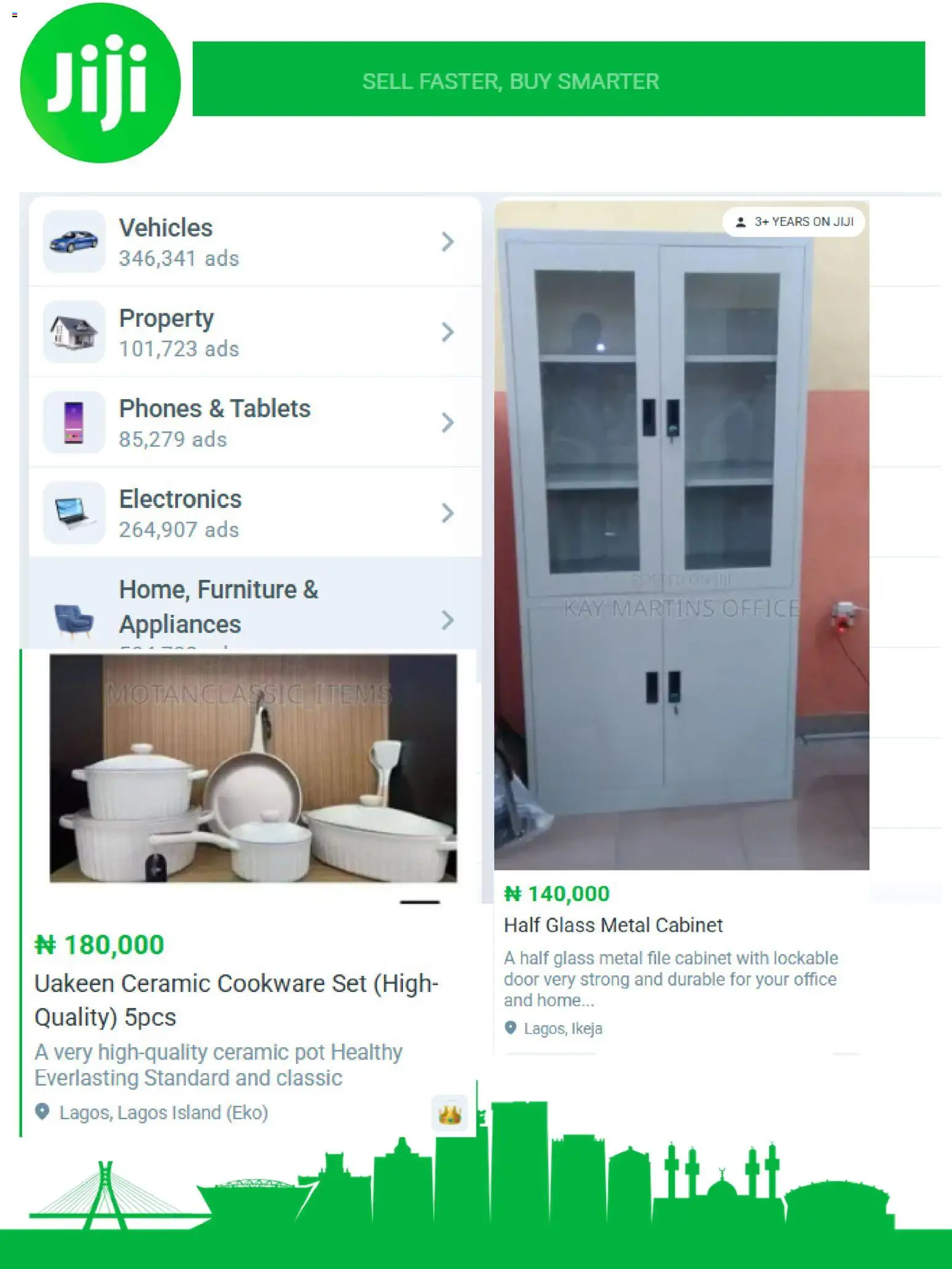 Jiji Catalogue valid from 31/08/2026 | Page: 6 | Products: Cabinet, Door, Cookware set