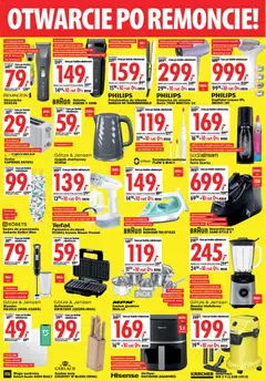 Pogląd oferty "Mediaexpert promocje - Otwarcie po remoncie Płock" - ważna od 18.06.2026 | Strona: 6 | Produkty: Waga, Golarka, Blender, Sodastream