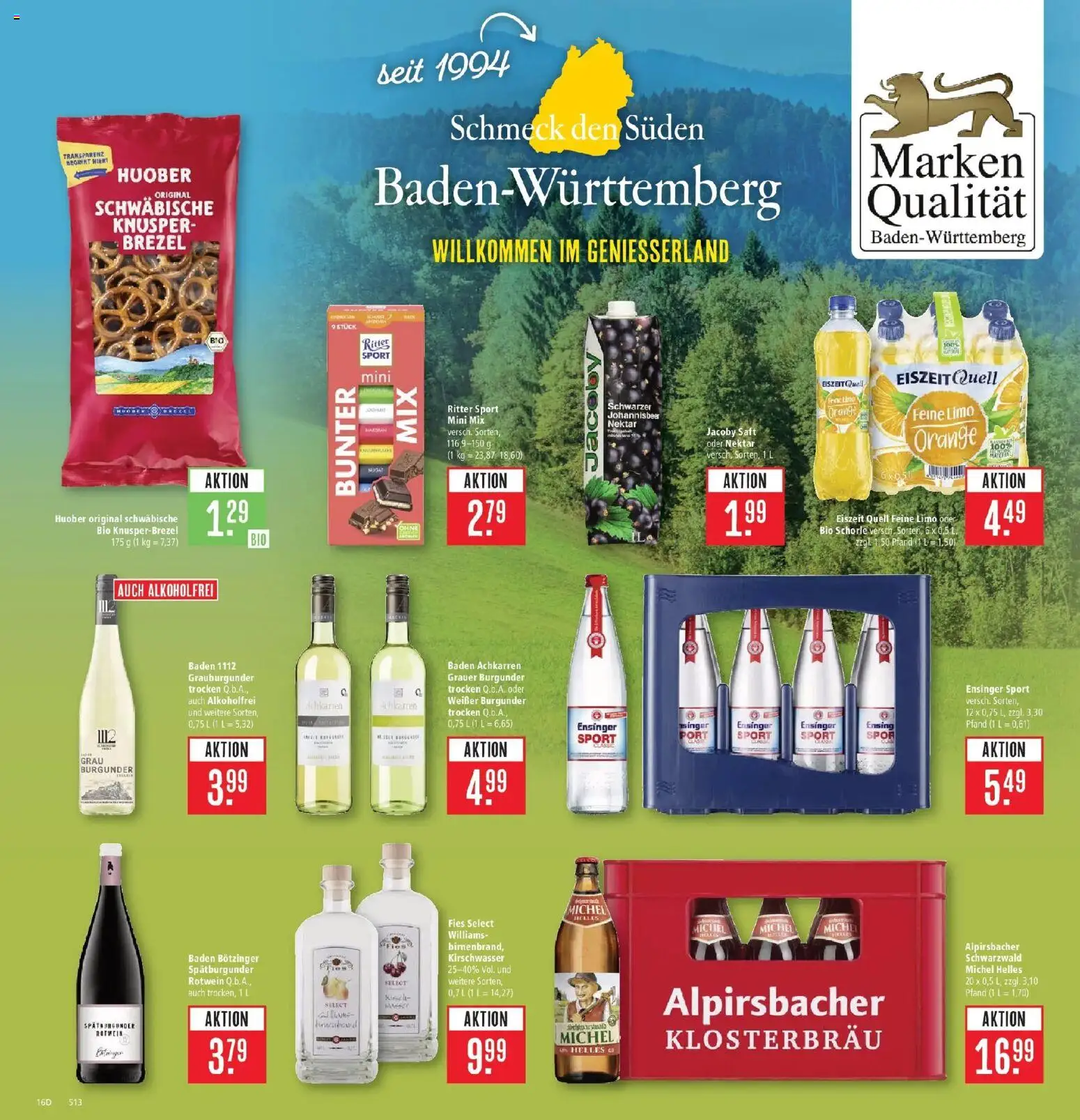 Marktkauf Prospekt Weil Am Rhein (ab 19.10.2026) » Angebote online | Seite: 22 | Produkte: Rotwein, Ritter sport, Saft