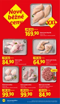 Náhled letáku Mleté maso mix 100%, 500 g, chlazené, baleno v ochranné atmosféře, 1 kg = 169,80 Kč od 20.08.2026 | Strana: 7