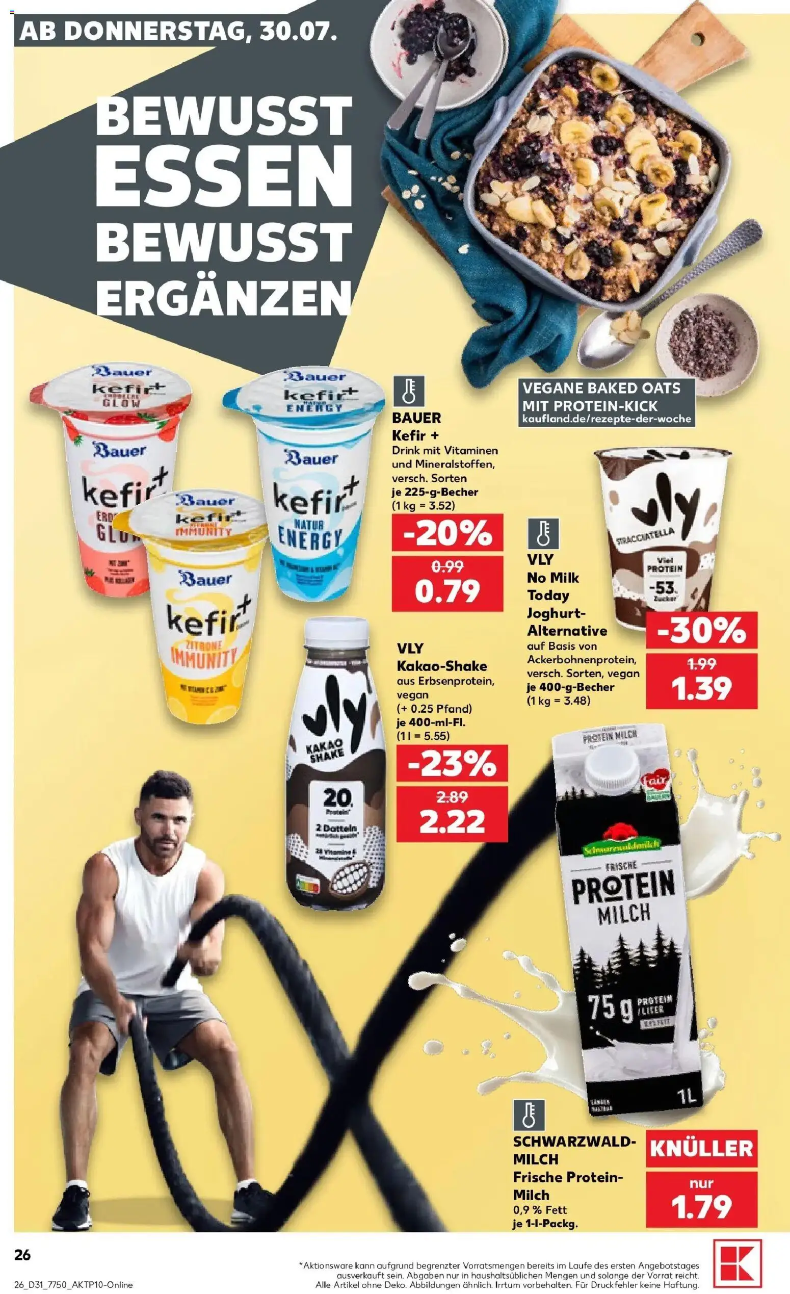 Kaufland Prospekt Weiden In Der Oberpfalz – gültig ab 30.07.2026 | Seite: 26 | Produkte: Kefir, Milch, Energy, Joghurt