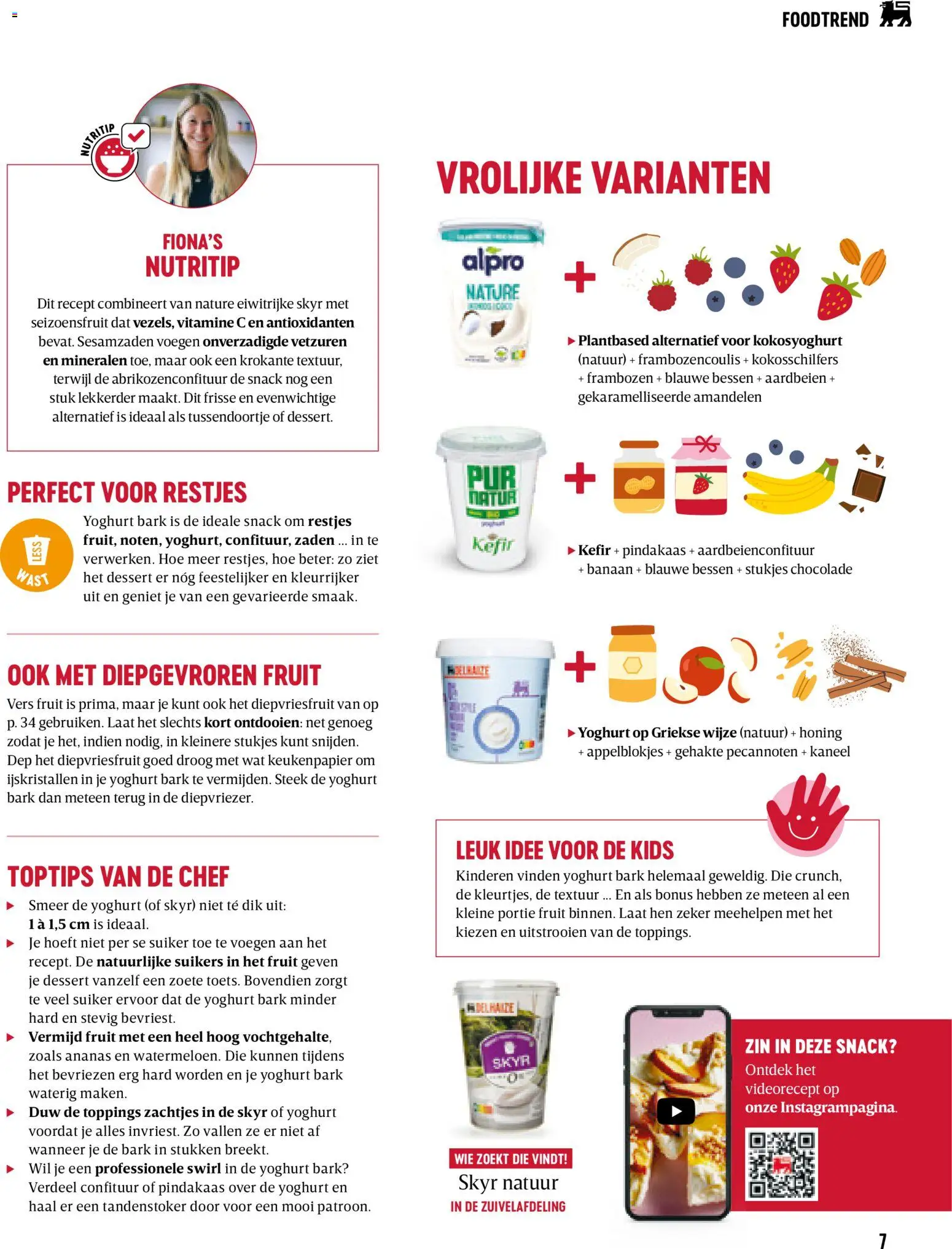 {H1} | Pagina: 7 | Producten: Kefir, Kaneel, Amandelen, Skyr