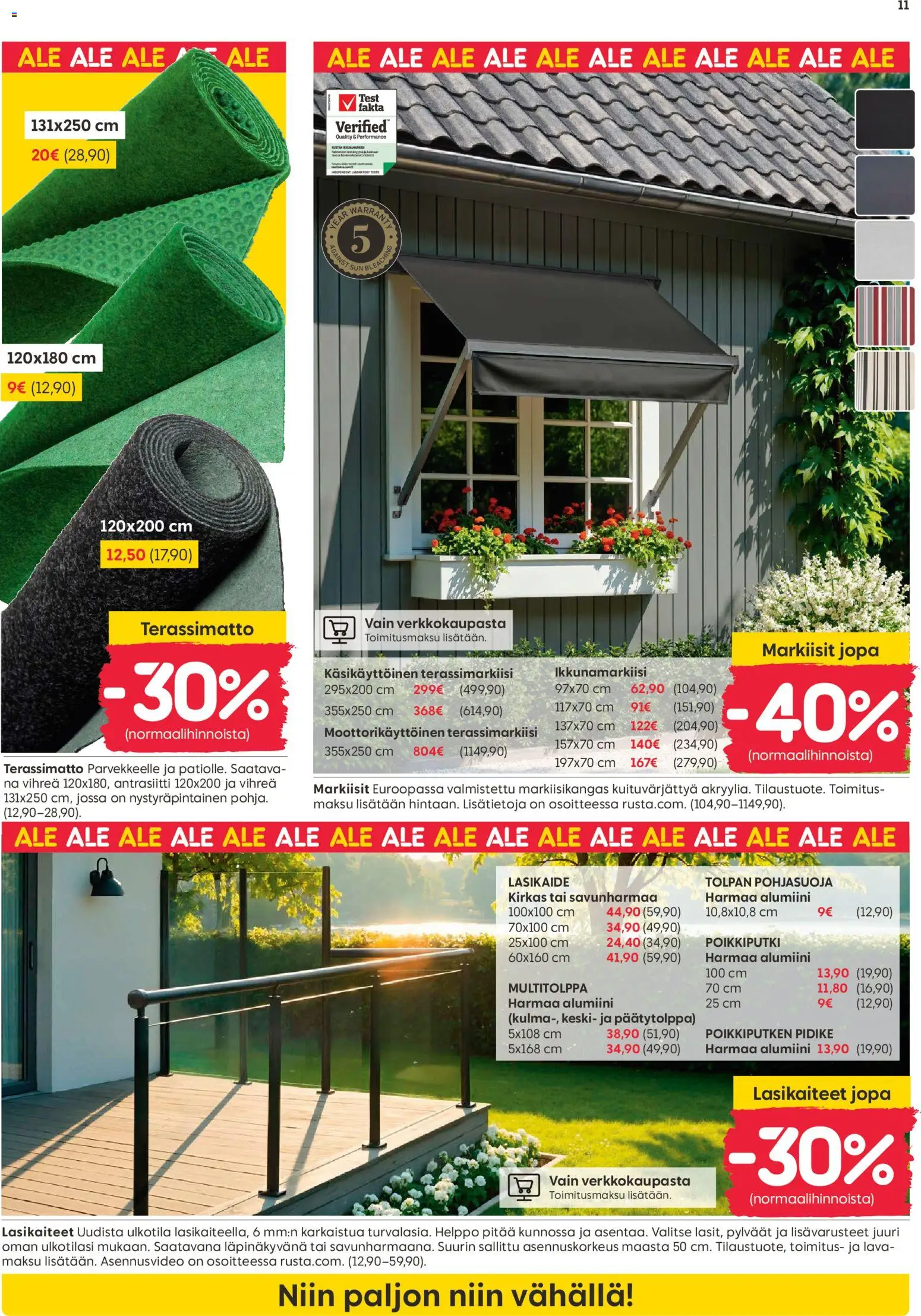 Rusta tarjoukset – voimassa 06/07/2026 alkaen | Sivu: 11