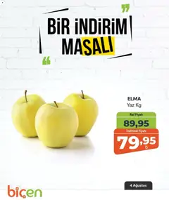 04 Ağustos 2026 tarihinden itibaren geçerli olan Biçen Market kataloğu önizlemesi