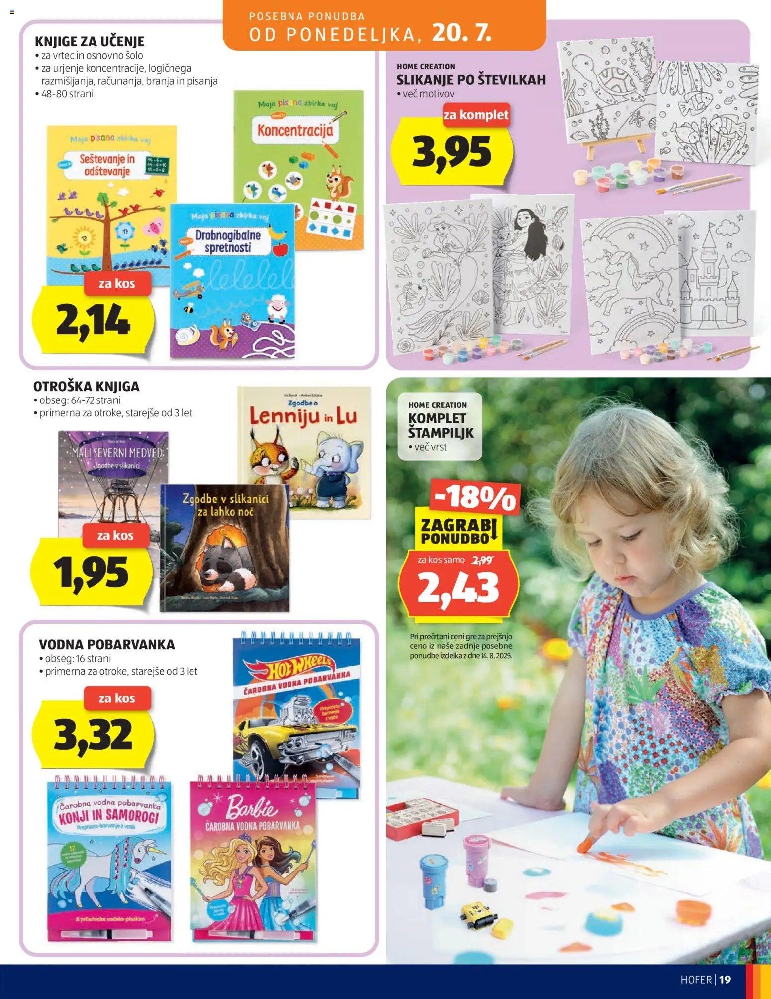 Hofer SI katalog | vrijedi od 15.07.2026 | Stranica: 19 | Proizvodi: Barbie, Knjige, Knjiga