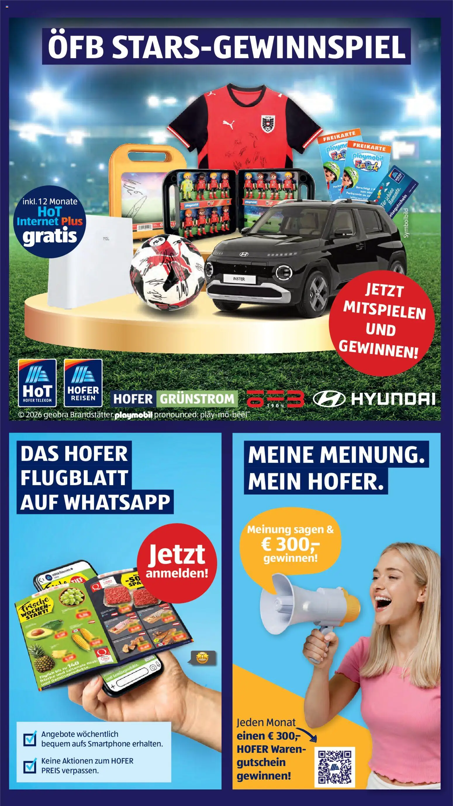 Hofer Flugblatt gültig ab 22.05.2026 | Seite: 3 | Produkte: Obst, Smartphone