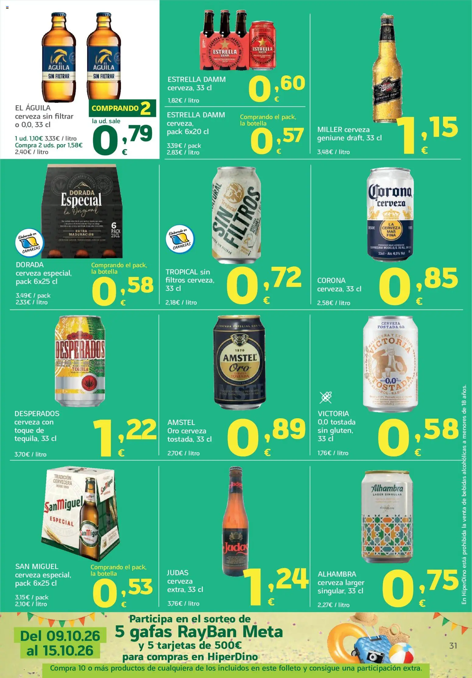 HiperDino folleto │ válido desde el 13/10/2026 | Página: 31