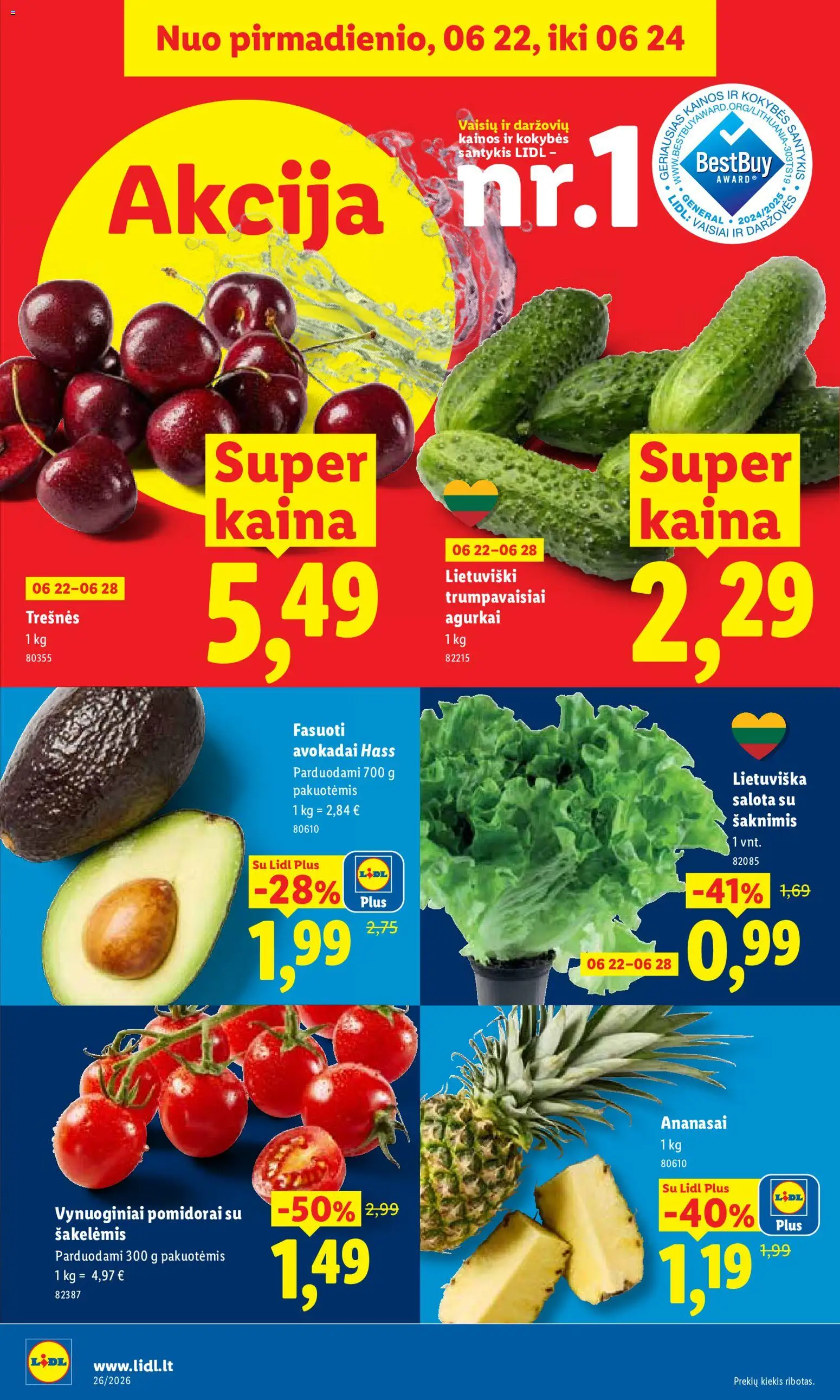 LIDL akcijos nuo 2026.06.22 | Puslapis: 4