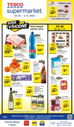 Náhled letáku Tesco leták - Supermarket od 29.10.2026